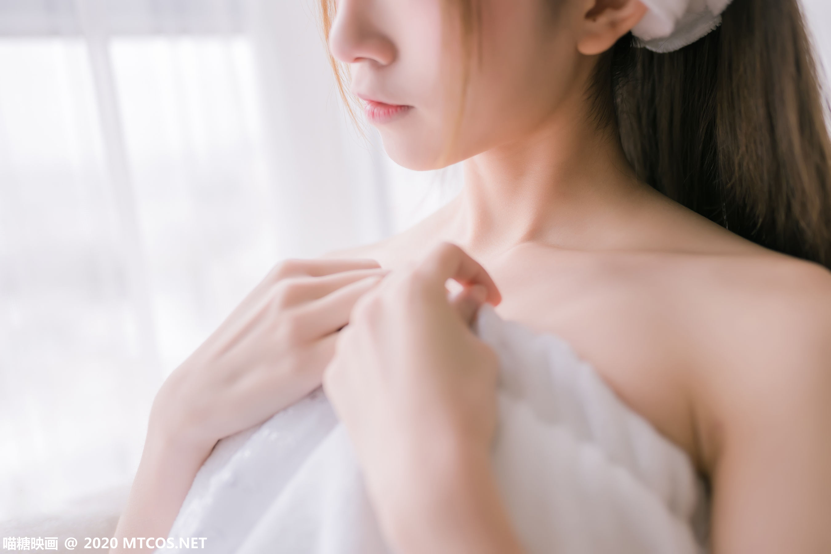 图片[5]-[喵糖映画] VOL.158 绮太郎 – 纯白浴巾-蕾丝百合网-美图分享,Cosplay美图,私房写真,套图下载