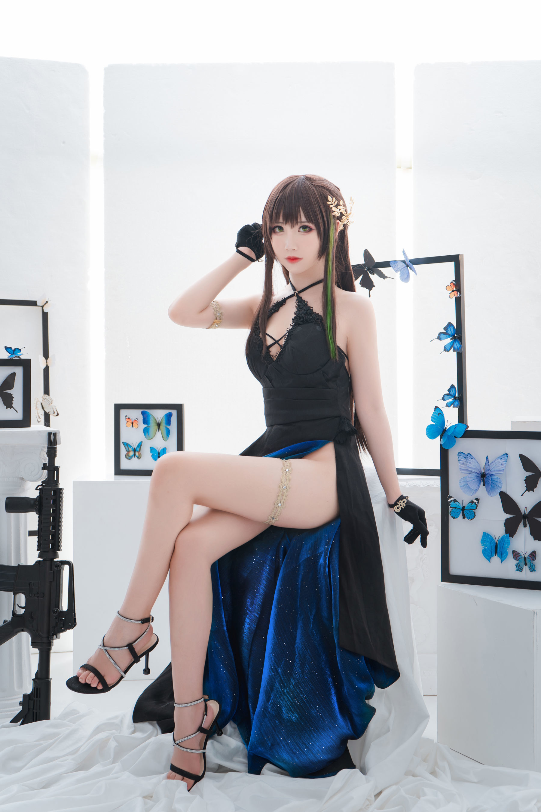 [网红COSER] 可爱人气Coser面饼仙儿 – M4A1-秀臀网-高品质图集网