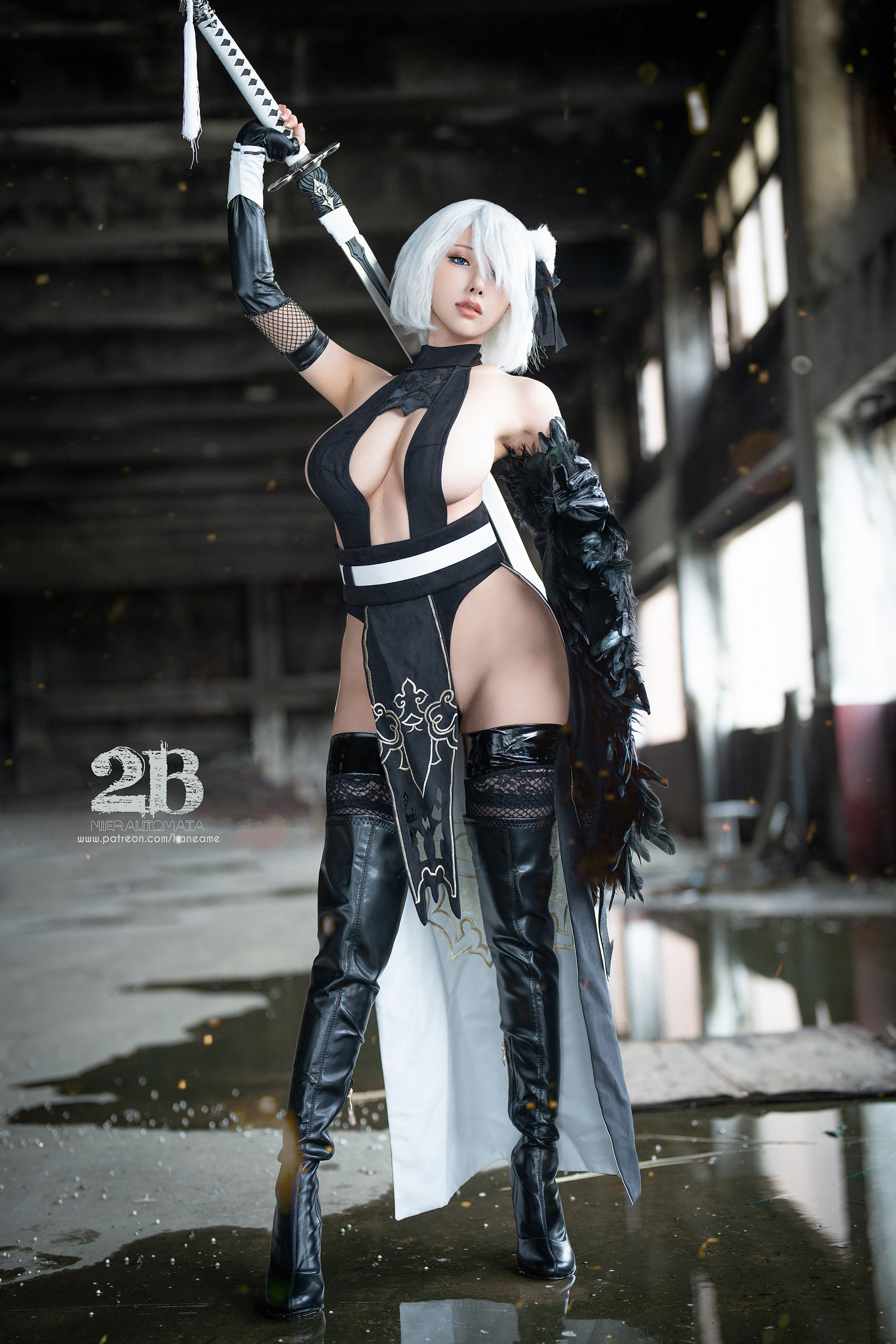 Hane Ame 雨波写真 – Nier 2B Nijan-秀臀网-高品质图集网