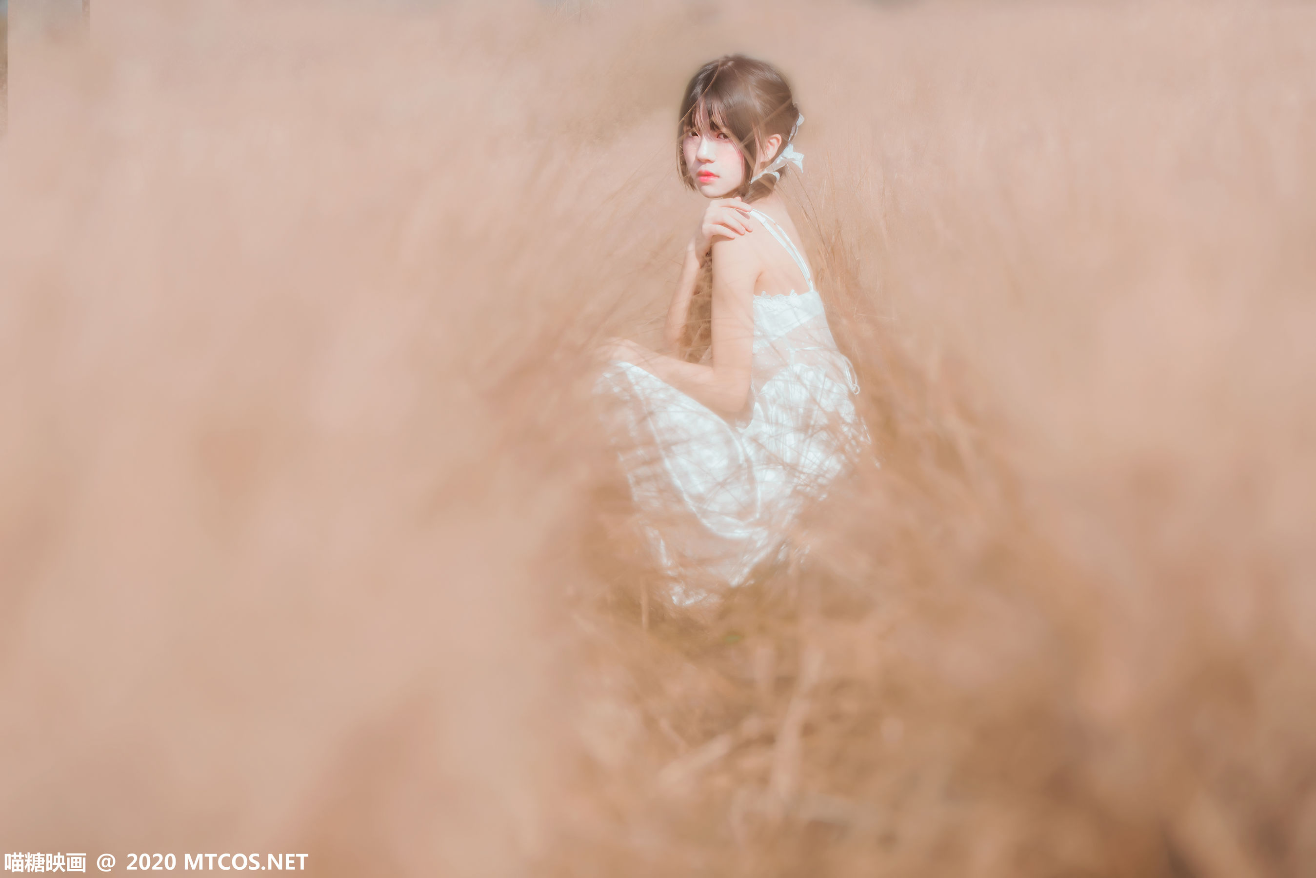 图片[7]-[喵糖映画] VOL.224 桜桃喵 晚秋的原野-秀臀网-高品质图集网