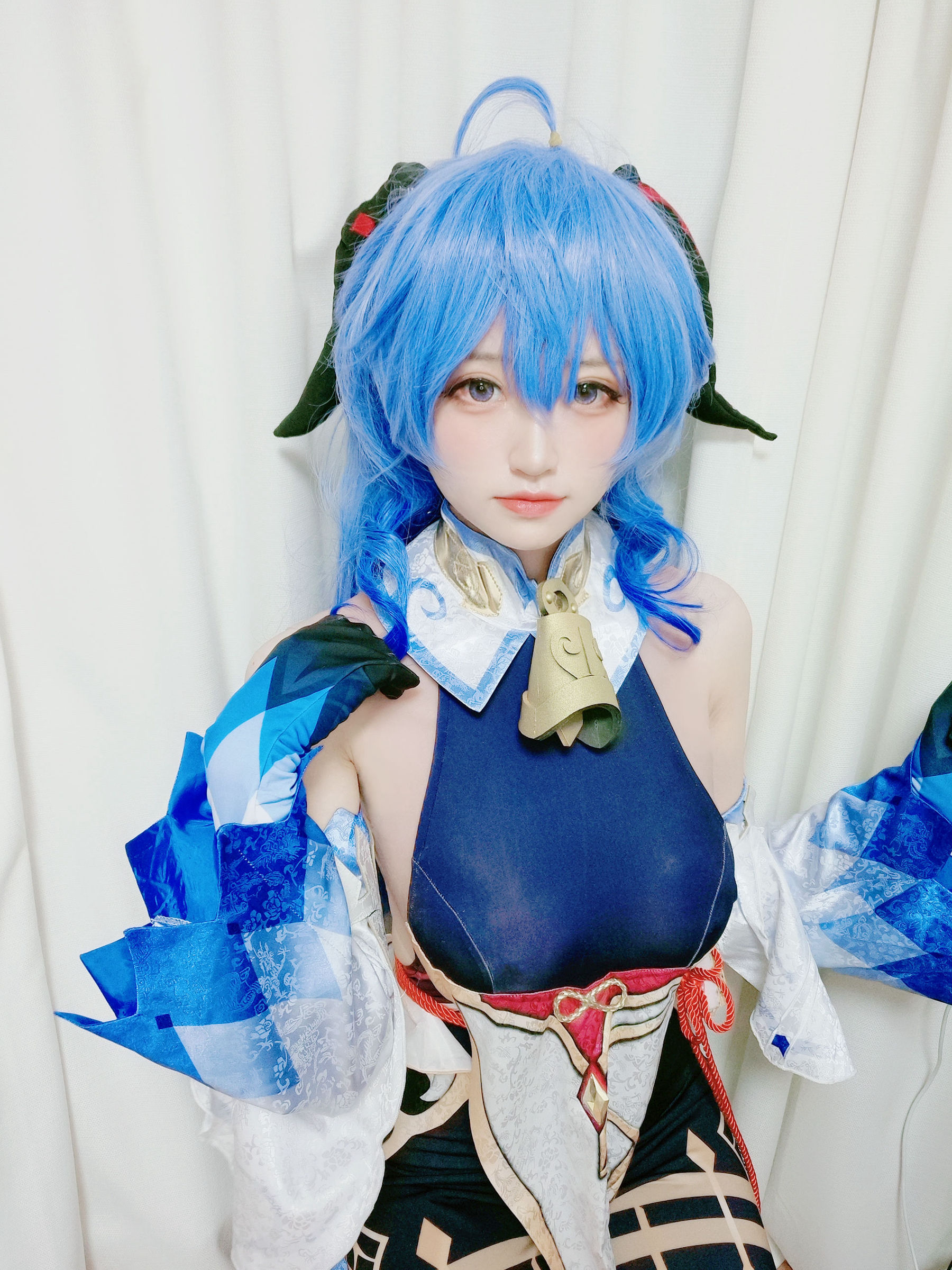 [福利COS] 千阳(ちよ) – 甘雨cos-秀臀网-高品质图集网