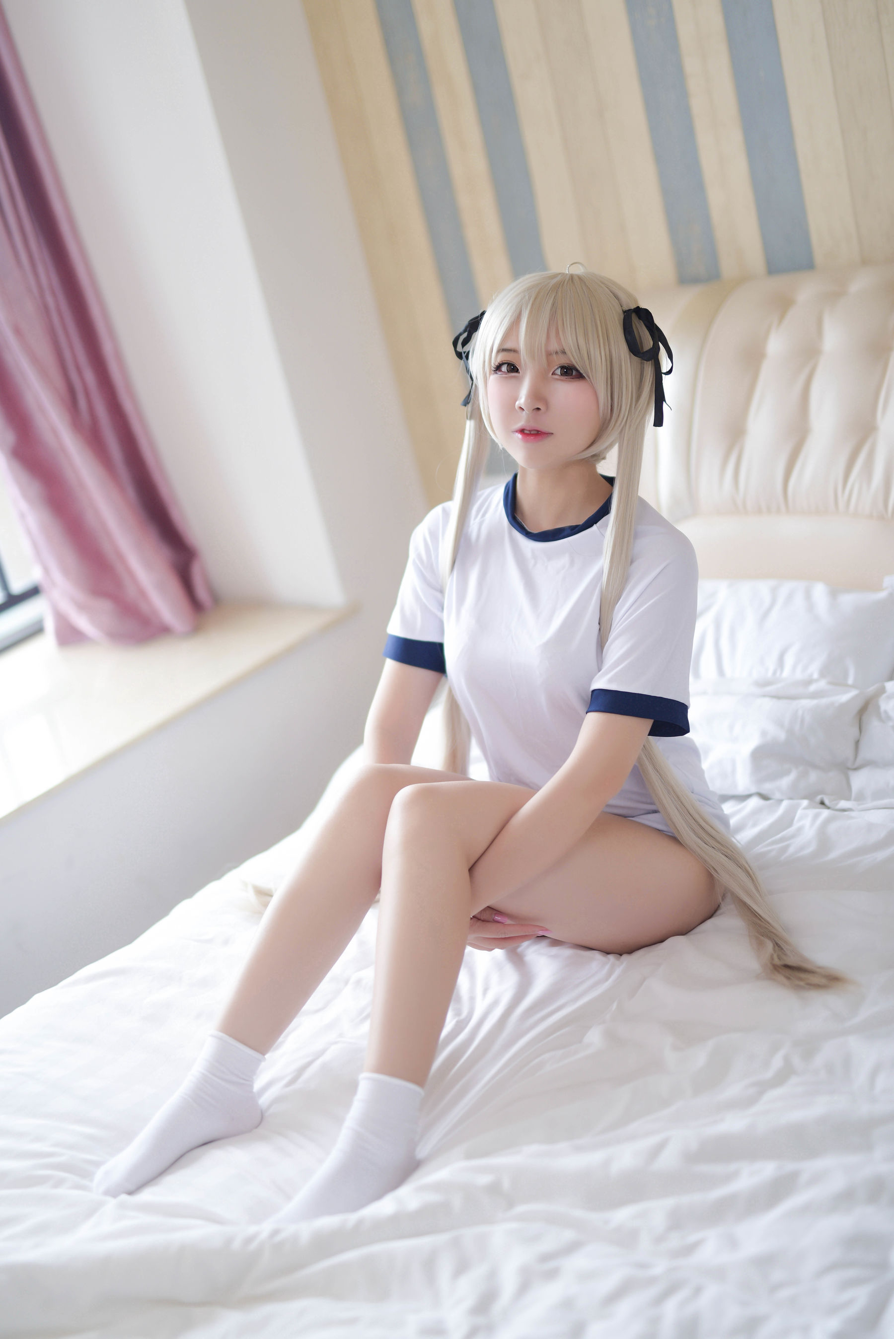 [Cosplay写真] 人气Coser二佐Nisa – 穹妹运动服-秀臀网-高品质图集网