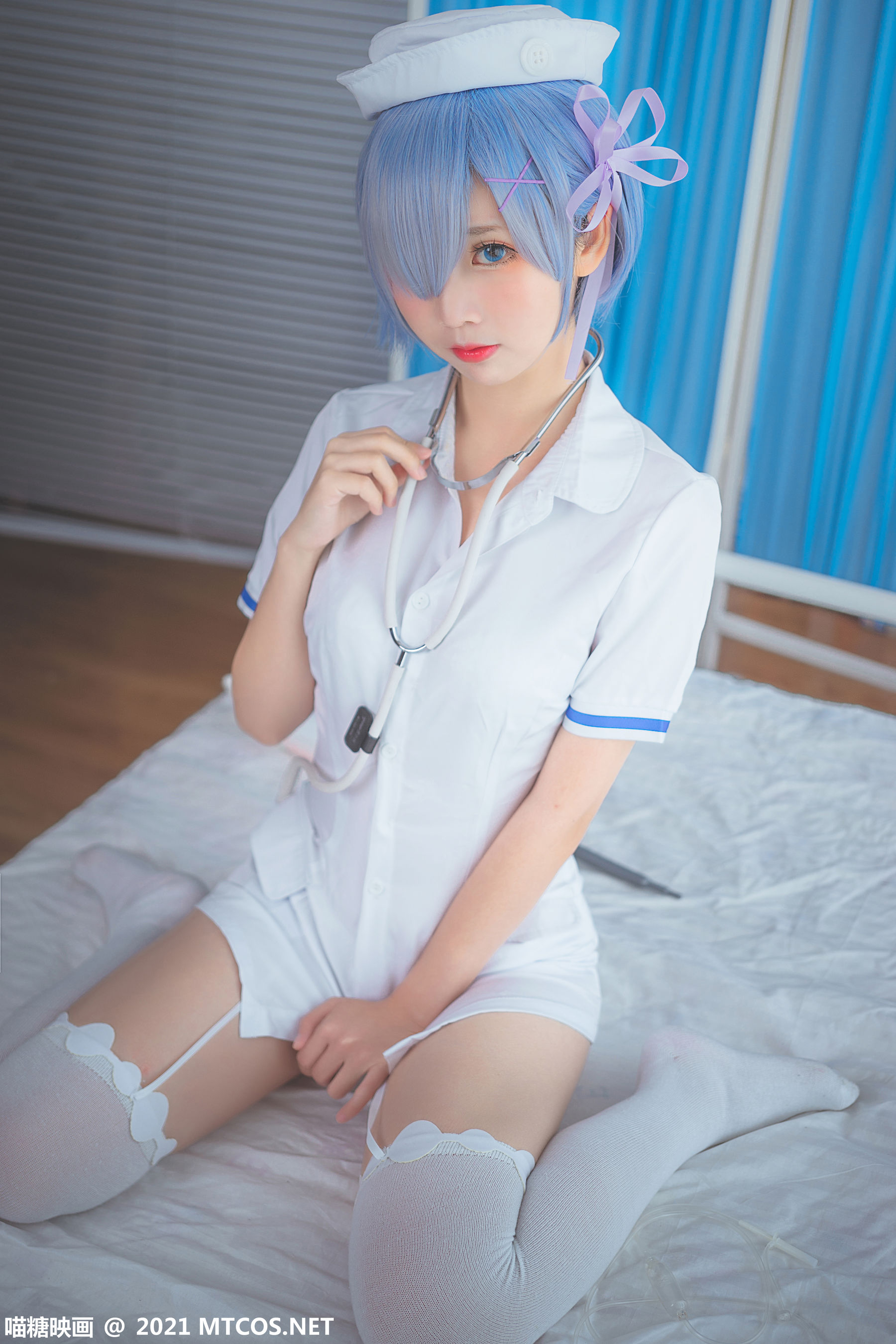 图片[7]-[喵糖映画] VOL.387 面饼仙儿 雷姆护士-秀臀网-高品质图集网