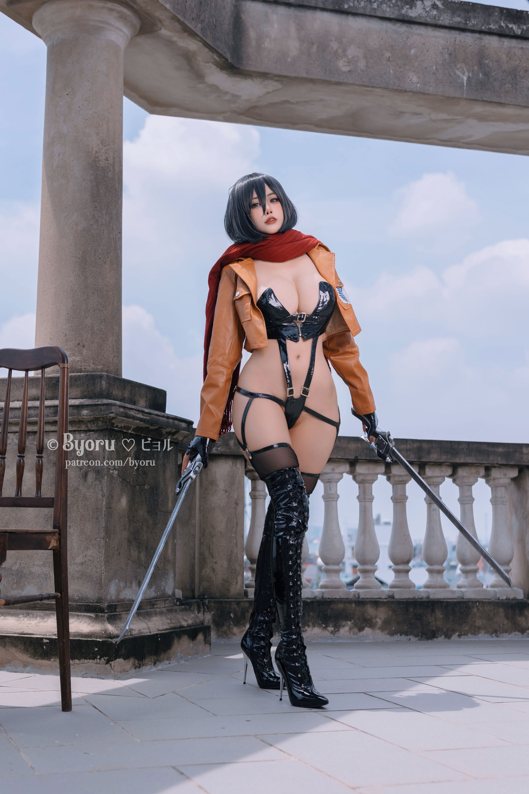 [福利COS] 日本性感萝莉Byoru – Mikasa-秀臀网-高品质图集网