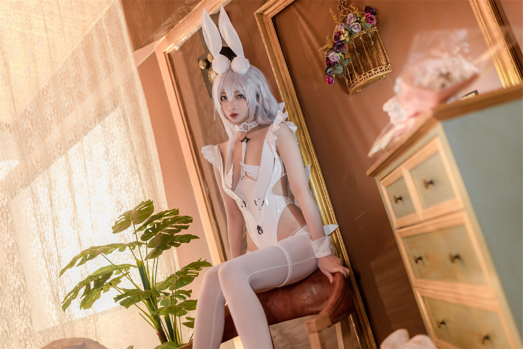 图片[2]-杏仁曲奇 – 碧蓝航线 恶毒白兔-蕾丝百合网-美图分享,Cosplay美图,私房写真,套图下载