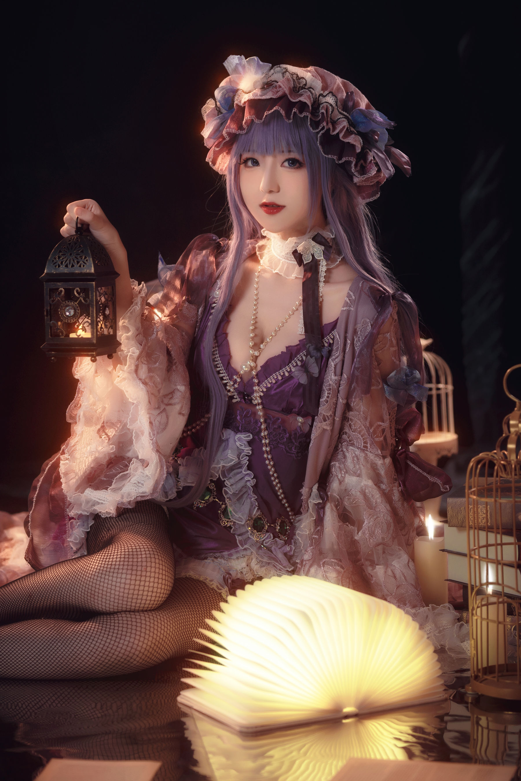 [COS福利] 小姐姐弥音音ww – 帕秋莉-秀臀网-高品质图集网