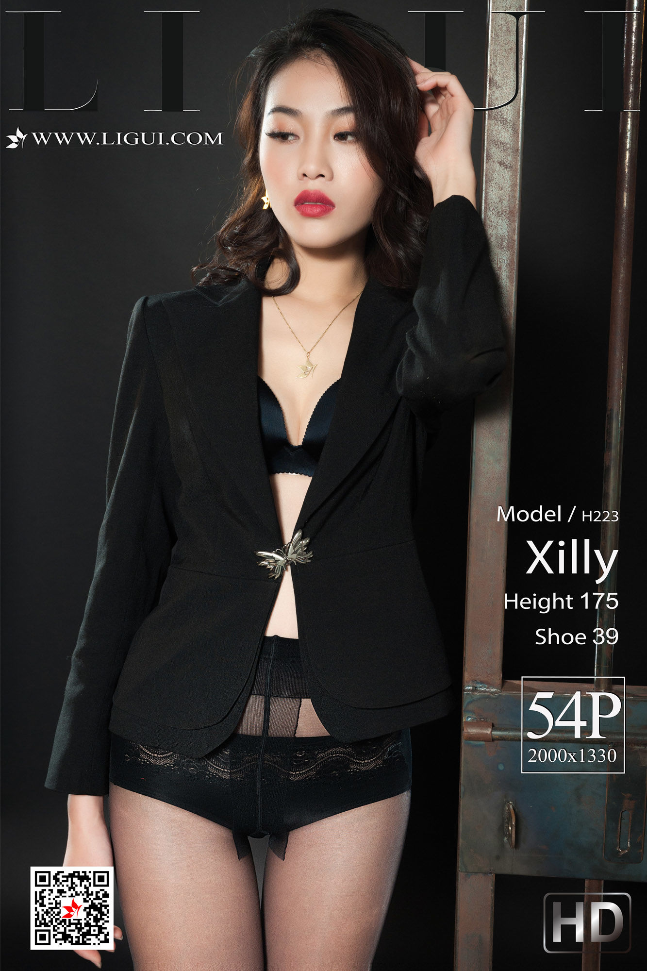 [丽柜Ligui] 网络丽人 Model Xilly-秀臀网-高品质图集网