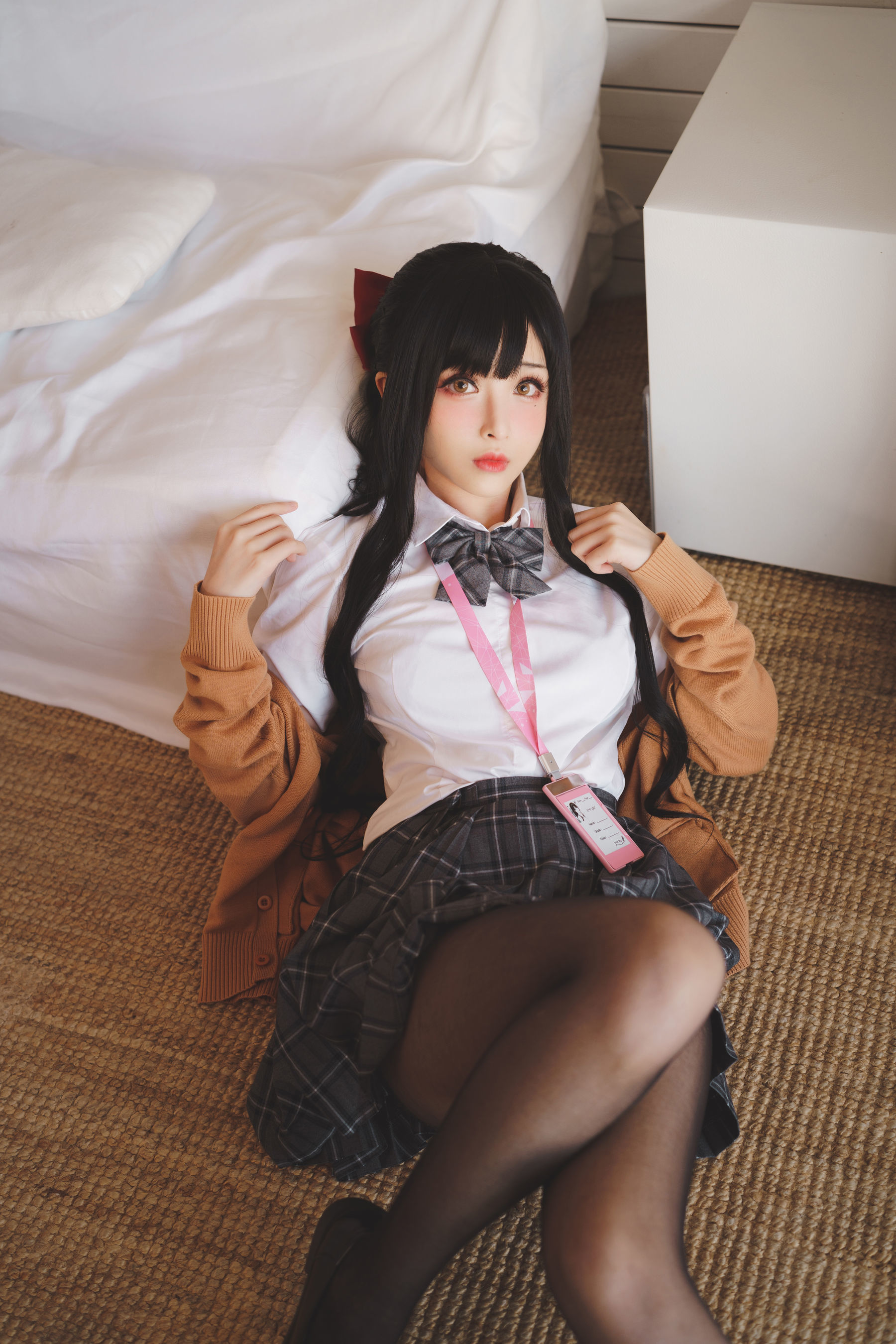 [网红COSER] COS福利rioko凉凉子 – 放课后的学姐-秀臀网-高品质图集网