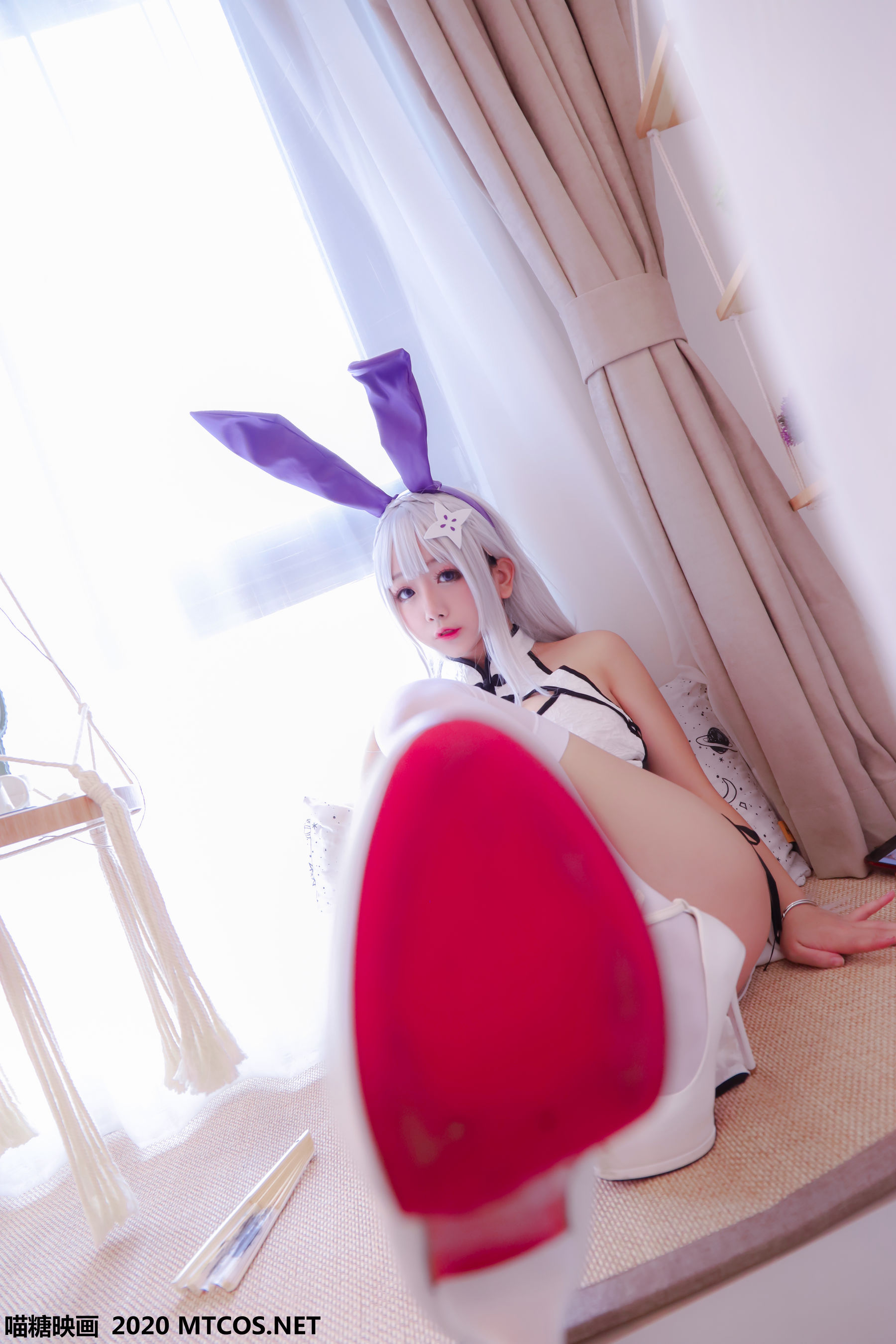 图片[9]-[喵糖映画] HML.008 日奈娇 旗袍艾米莉亚-ACG-二次元游戏动漫视频分享平台