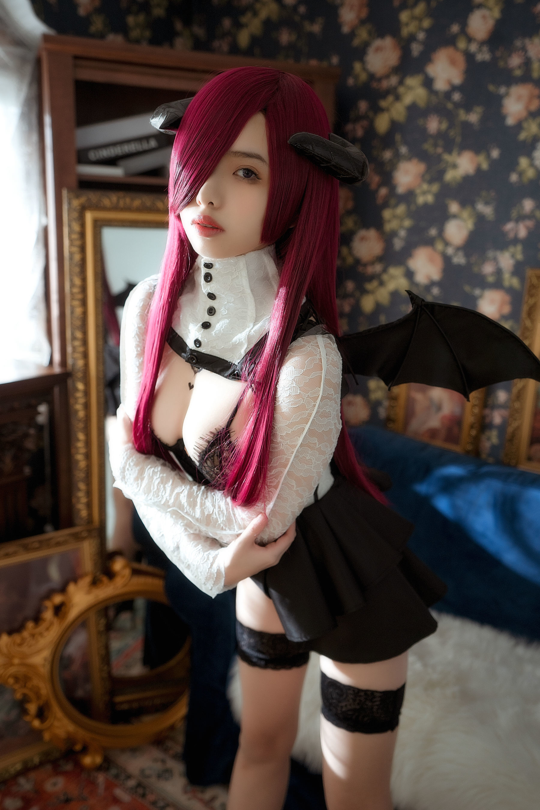 [萝莉COS] 雯妹 – 魅魔 the countess of devil-秀臀网-高品质图集网