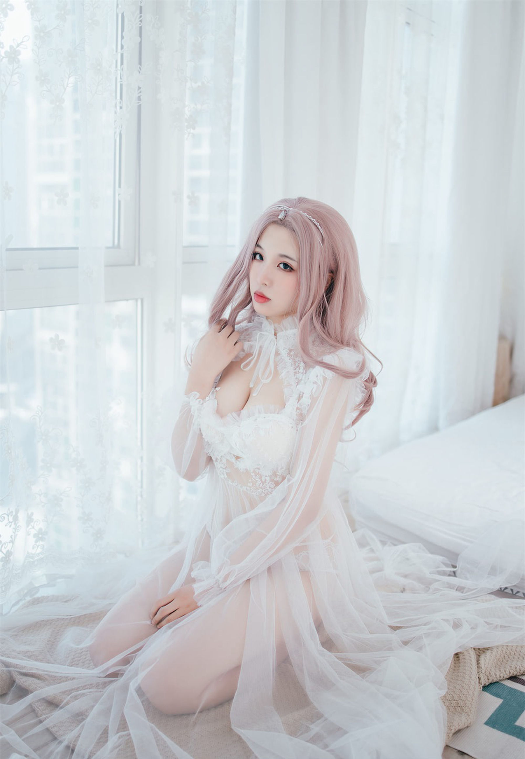 [网红COSER] 轩萧学姐 – 花嫁-秀臀网-高品质图集网