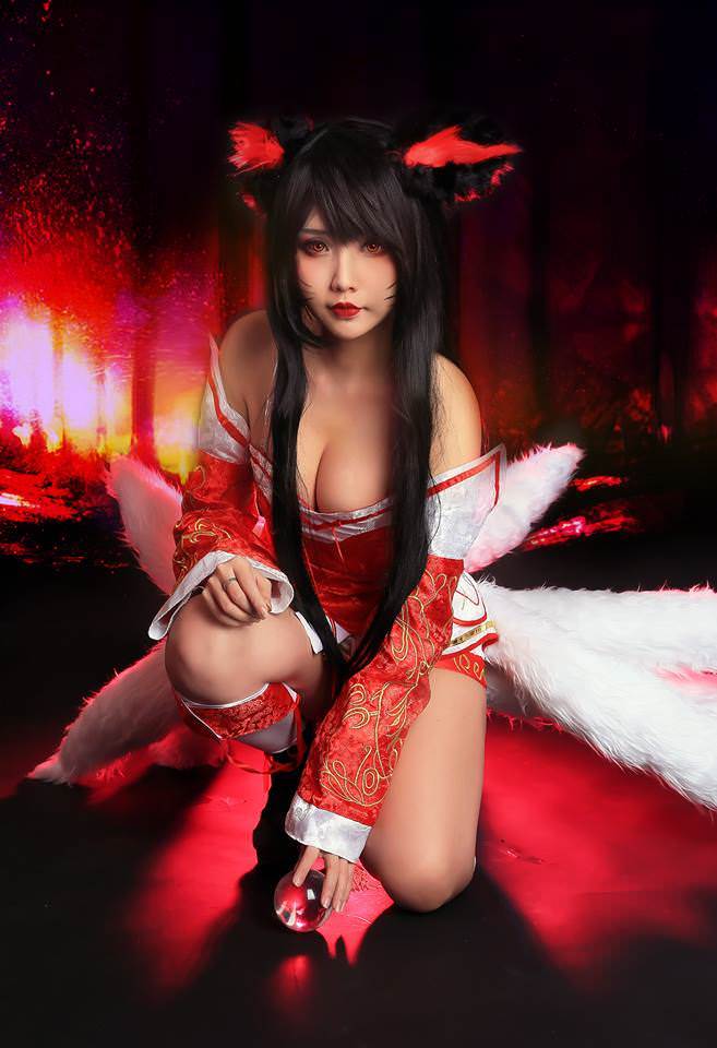 [福利COS] 越裔正妹Hana bunny – Ahri-秀臀网-高品质图集网