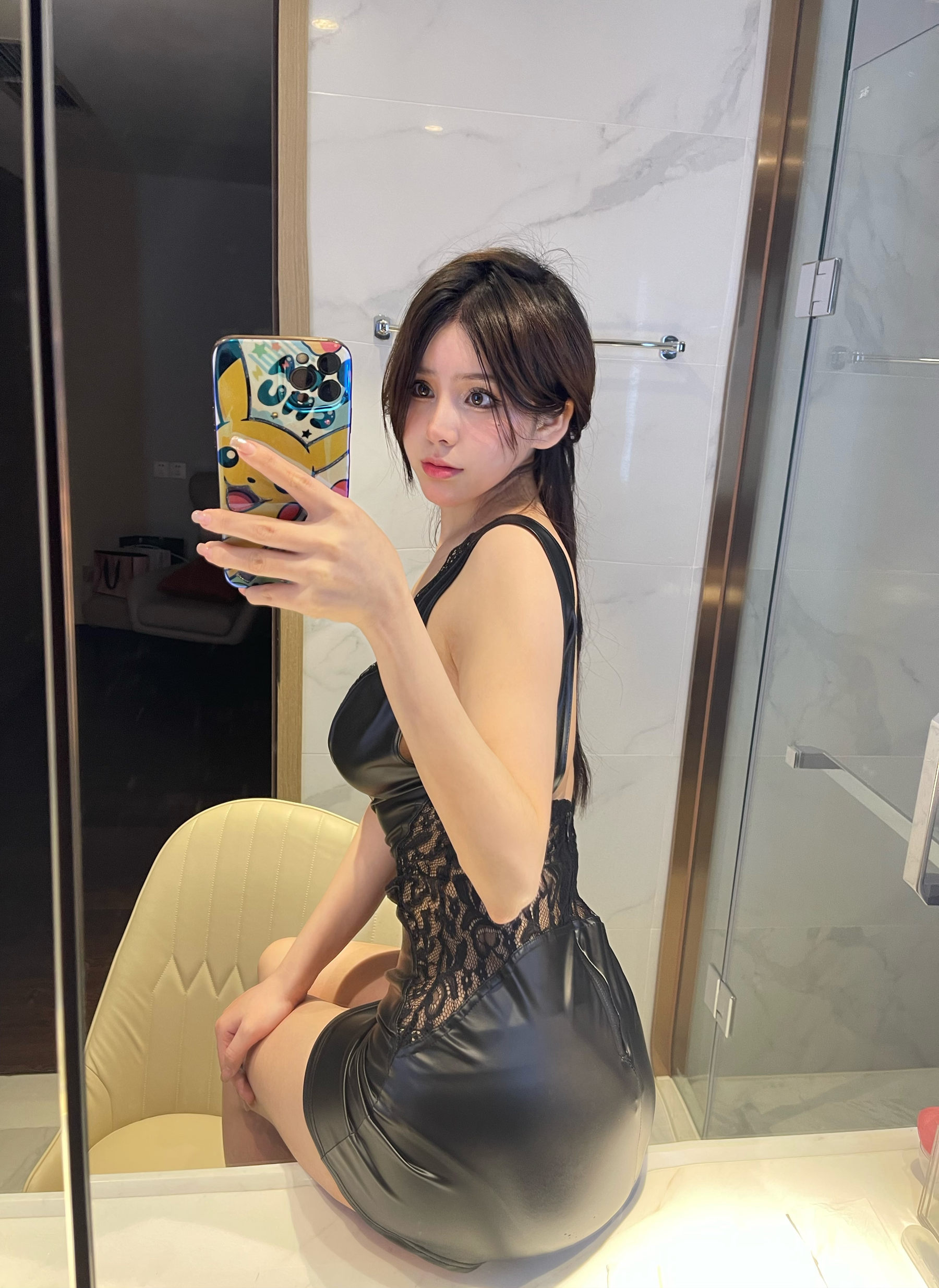 图片[7]-奔跑的晶骡儿 – 皮衣蕾丝-秀臀网-高品质图集网