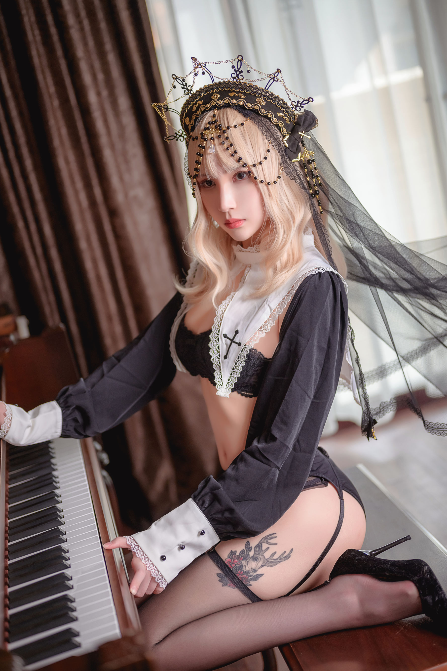 [Cosplay] vams子 – 修女-秀臀网-高品质图集网