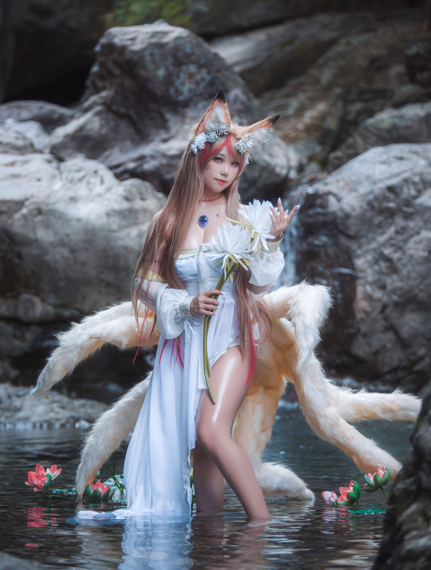 [福利COS] 一北亦北 – 天命之子 玉藻前原皮-秀臀网-高品质图集网