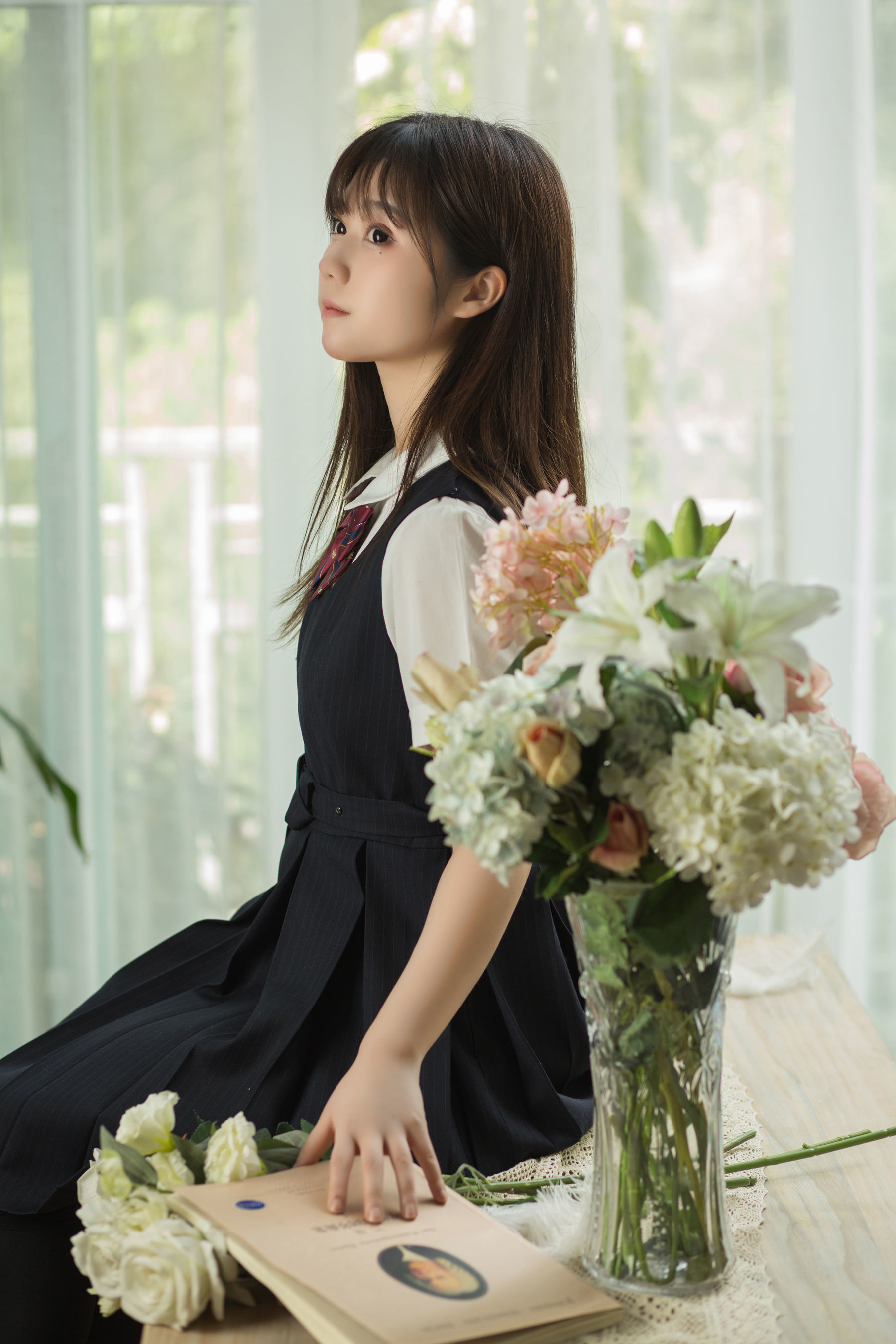 图片[9]-[喵糖映画] VOL.004 镜酱 文静学妹-秀臀网-高品质图集网