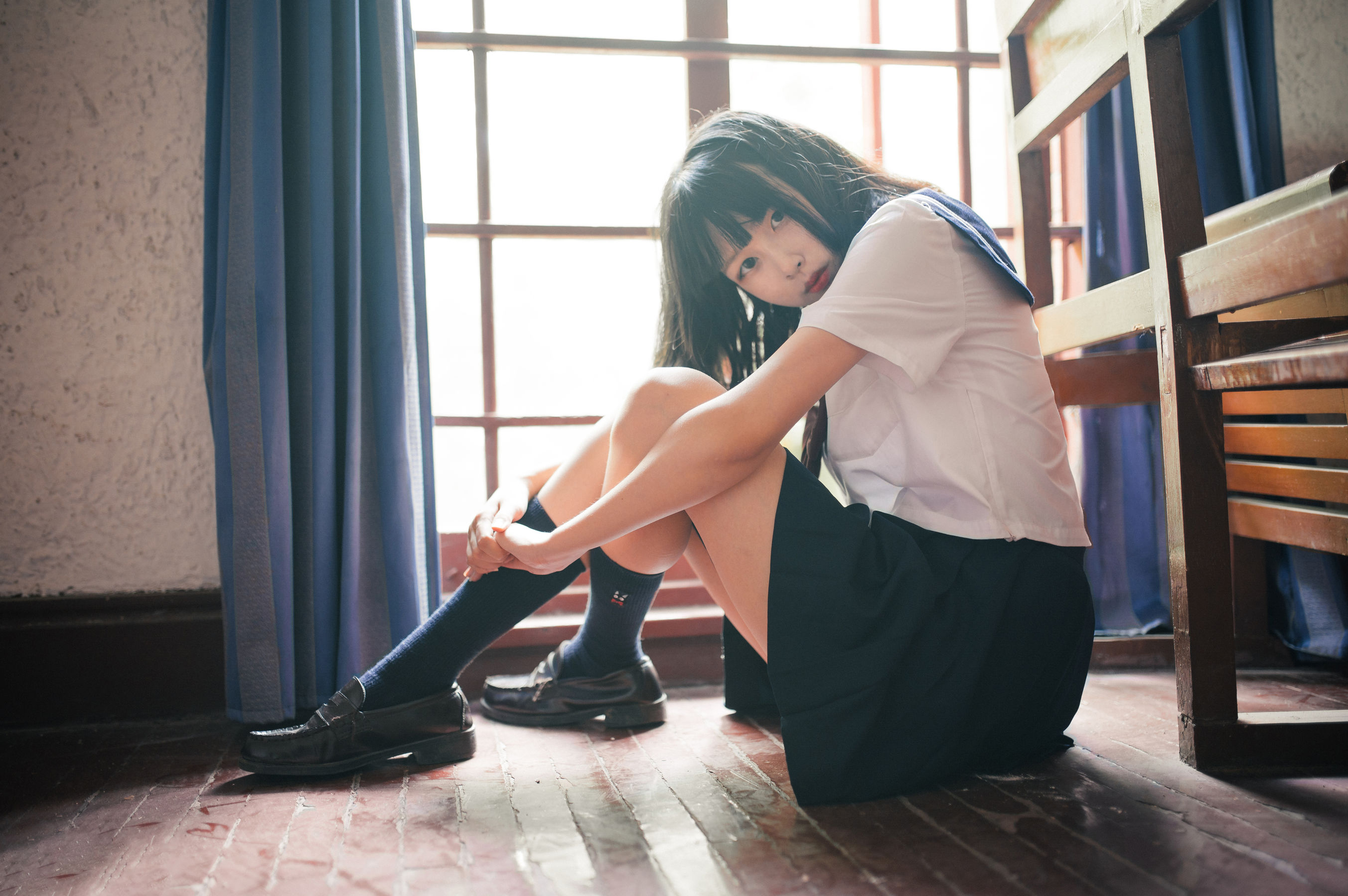 图片[9]-[喵糖映画] VOL.397 课室学妹-秀臀网-高品质图集网