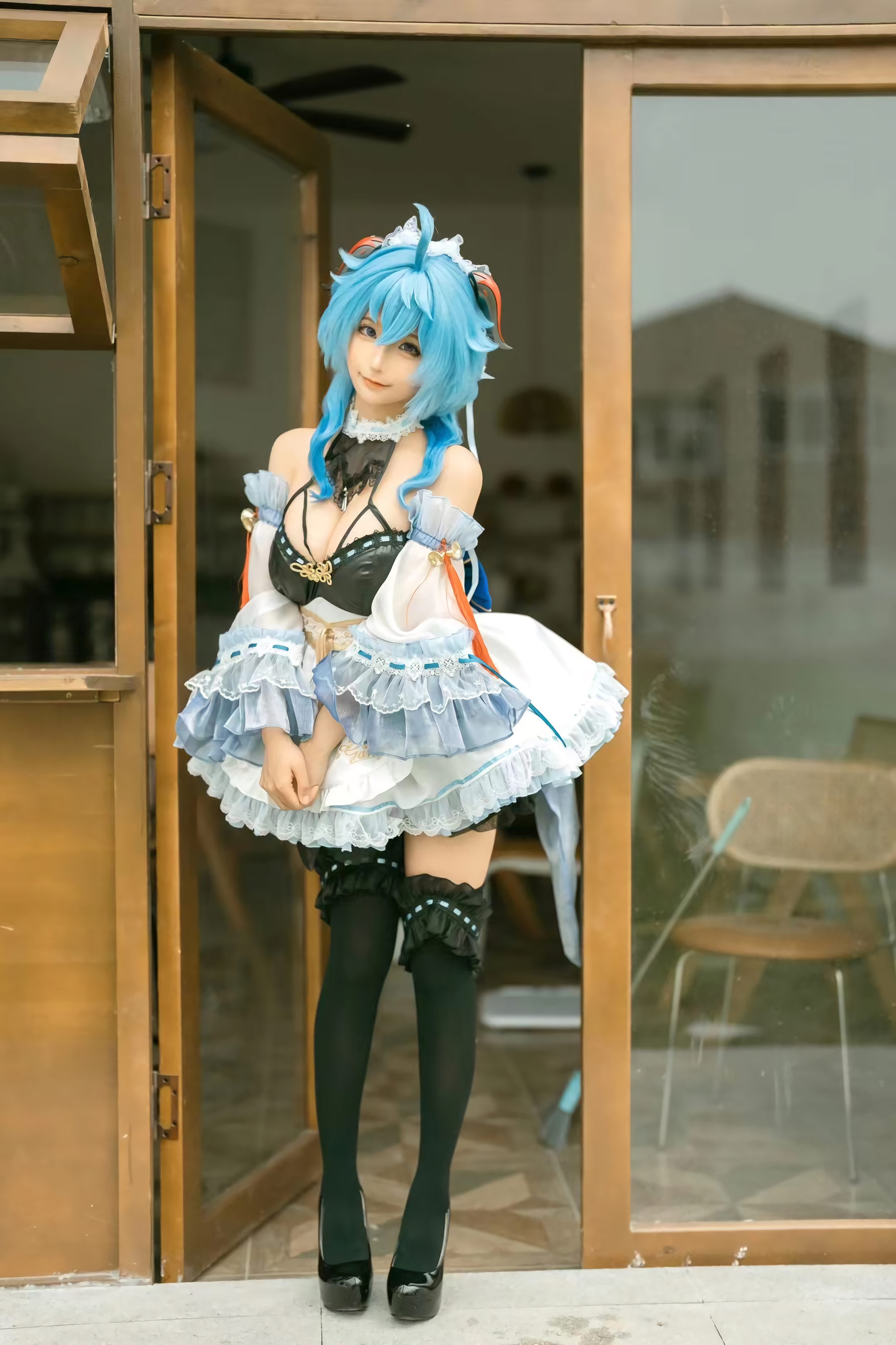 图片[7]-动漫博主蠢沫沫 – 甘雨女仆-秀臀网-高品质图集网