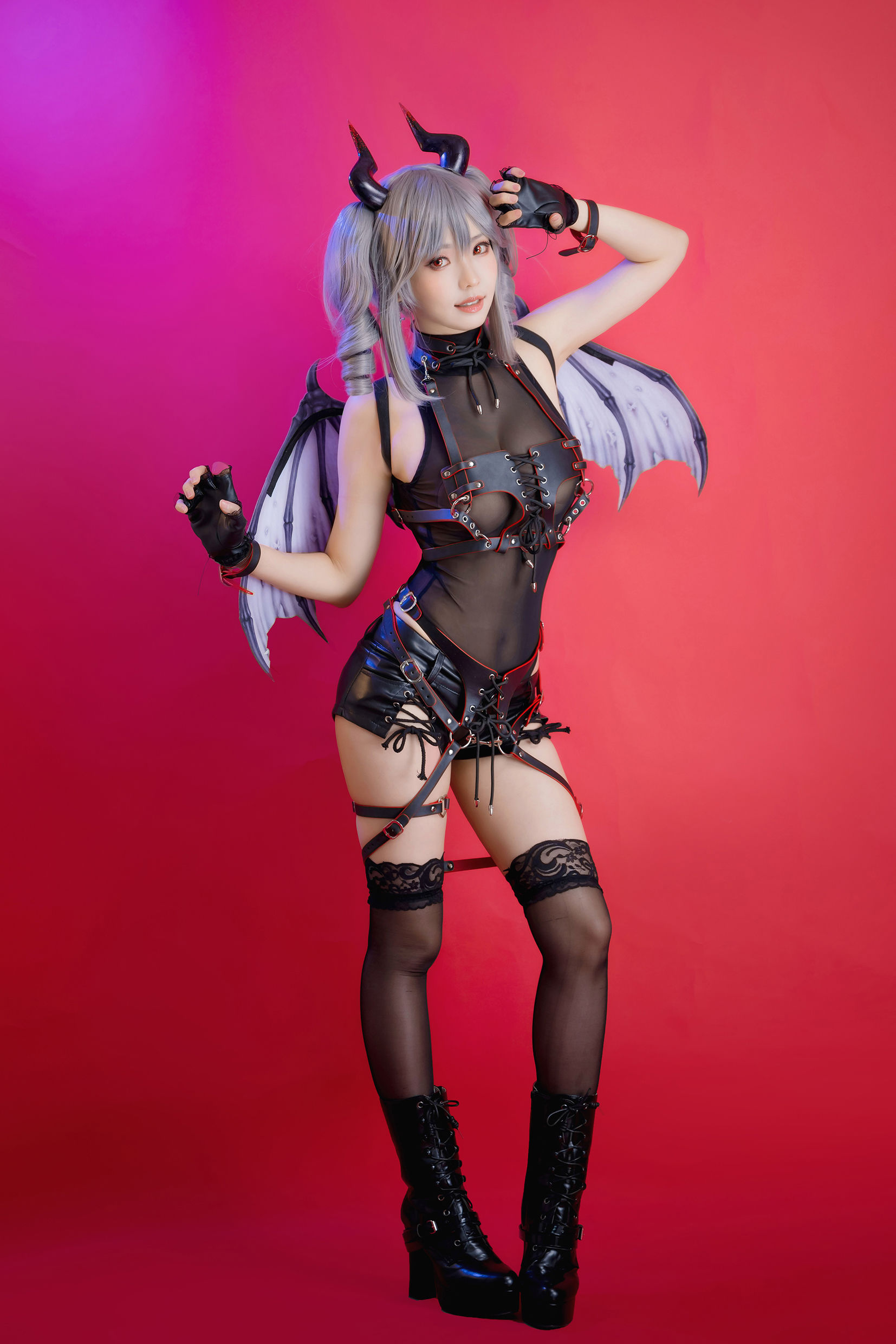 [福利COS] Ely_eee(ElyEE子) – Original Devil 原創惡魔-秀臀网-高品质图集网