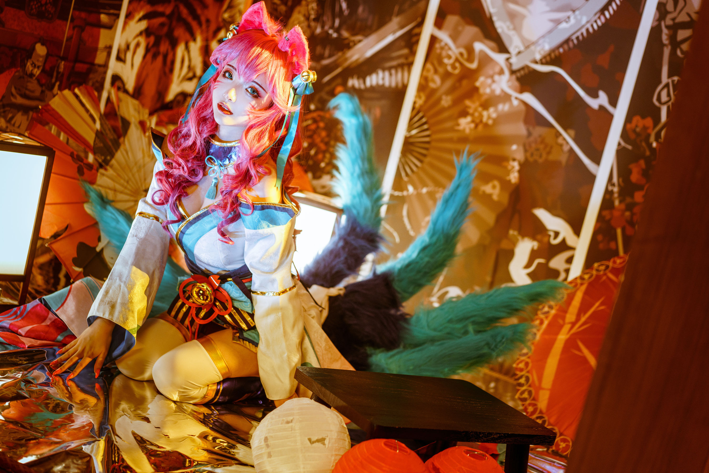 [Cosplay写真] 动漫博主雯妹 – 阿狸-秀臀网-高品质图集网