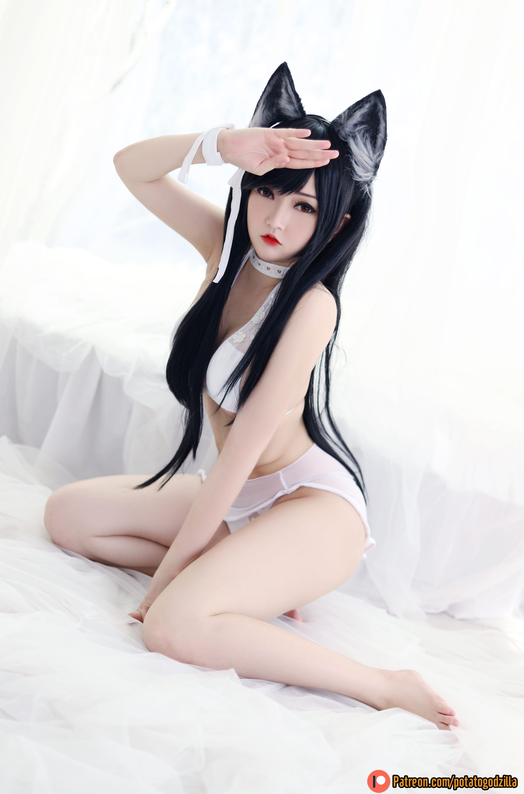 图片[8]-Coser小姐姐Potato Godzilla – Atago bikini-秀臀网-高品质图集网