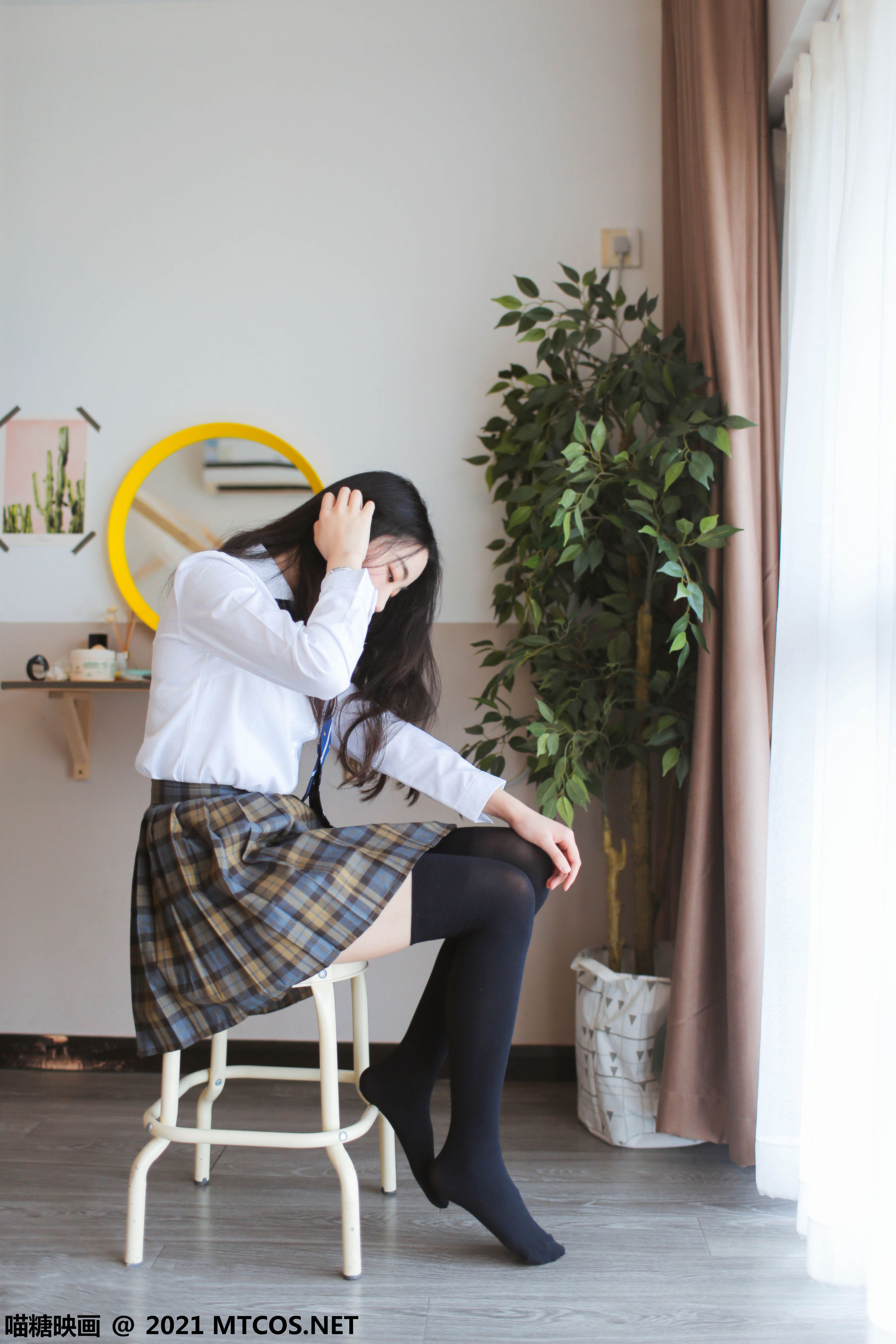 图片[7]-[喵糖映画] VOL.412 民宿JK-秀臀网-高品质图集网