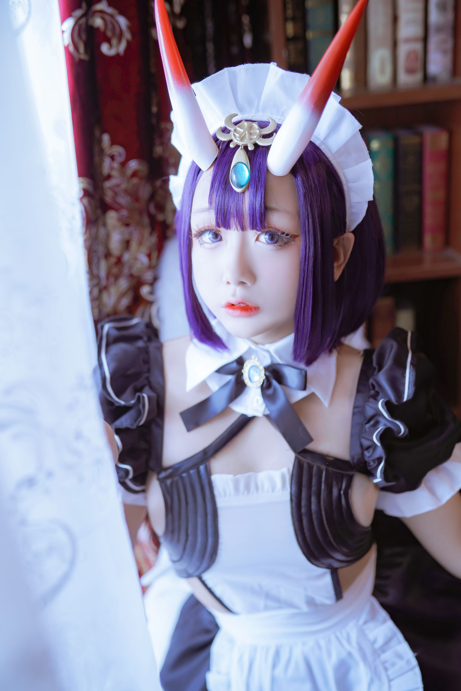 图片[2]-[喵糖映画] VOL.129 日奈娇《酒吞女仆》-蕾丝百合网-美图分享,Cosplay美图,私房写真,套图下载