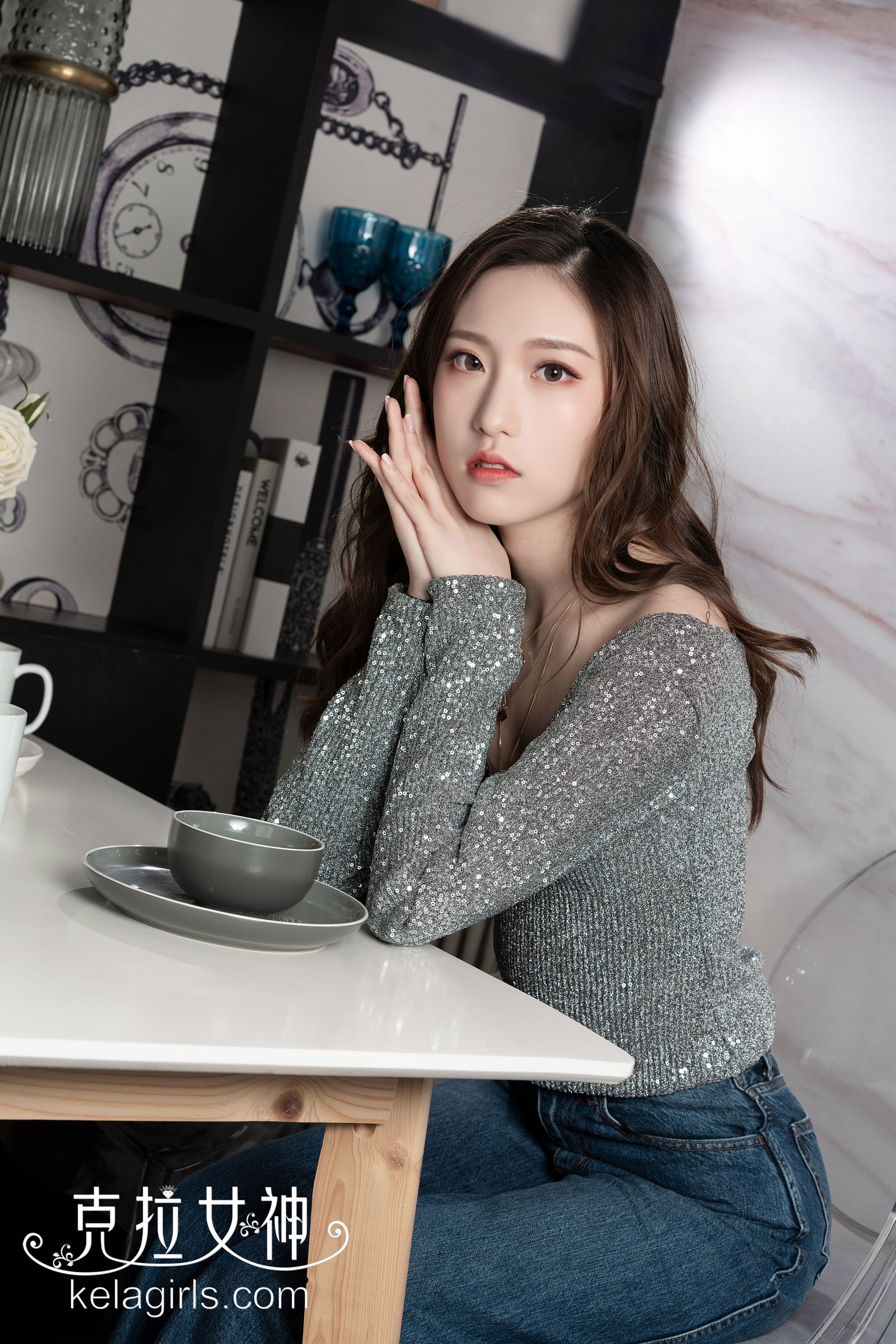 [克拉女神Kelagirls] 芊芊 银装小翘臀-秀臀网-高品质图集网