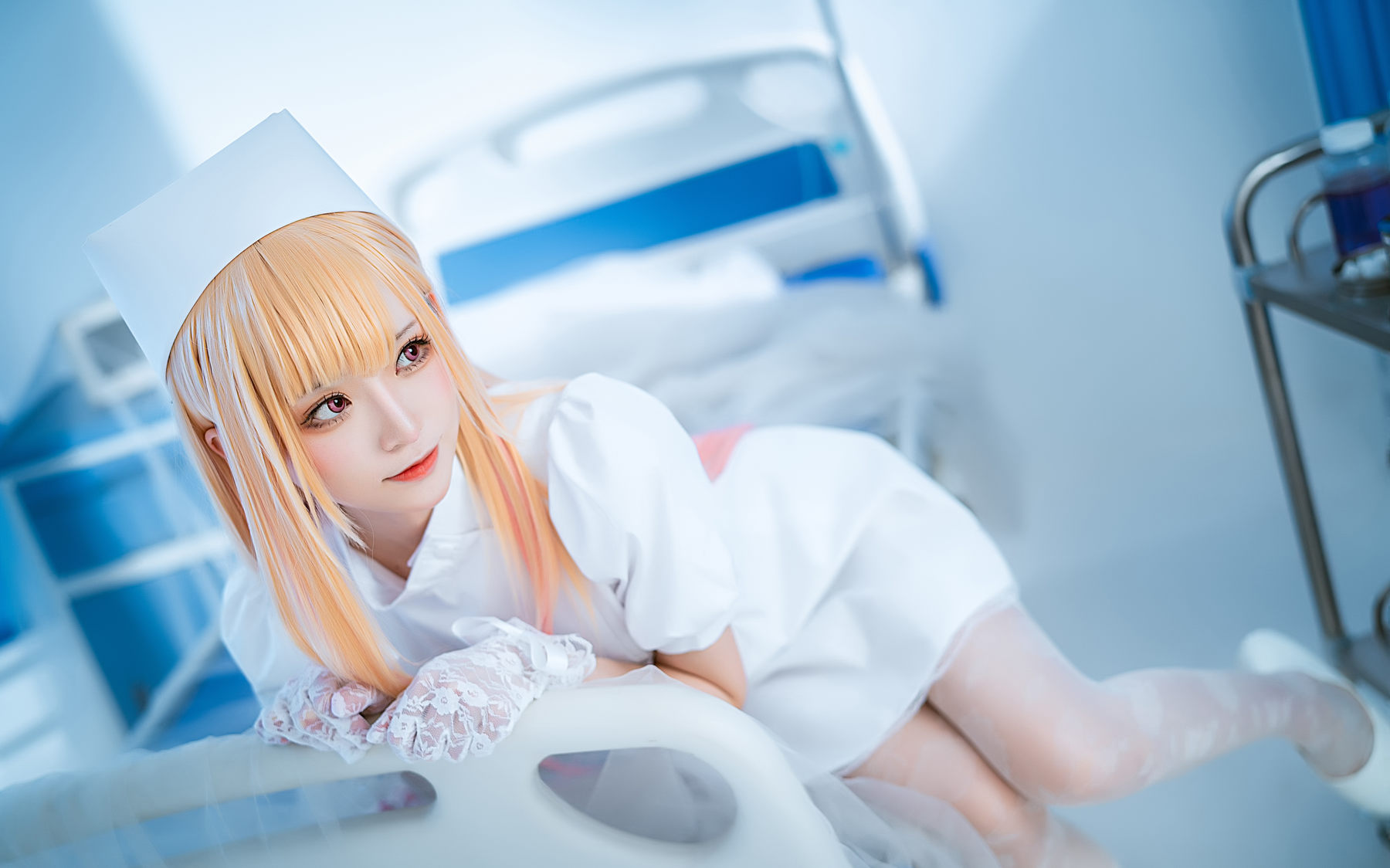 图片[9]-动漫博主Kitaro_绮太郎 – 喜多川海梦 白色护士-秀臀网-高品质图集网