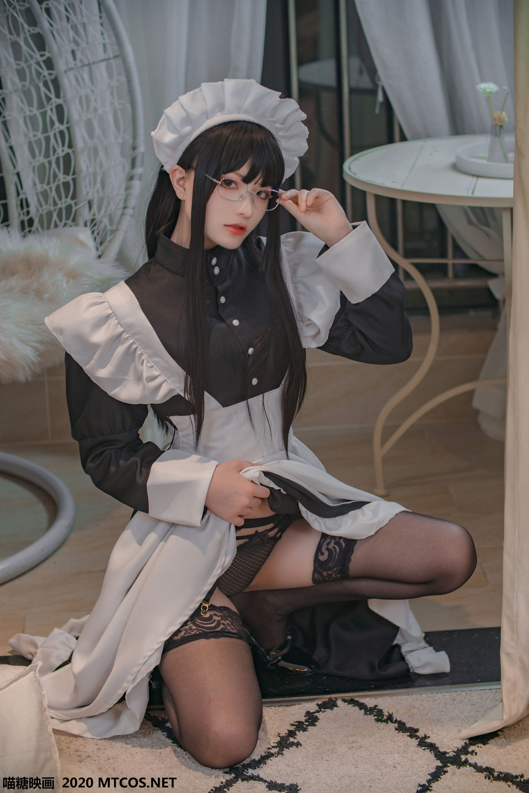 图片[9]-[喵糖映画] VOL.120 起司块wii《女仆眼镜娘》-秀臀网-高品质图集网