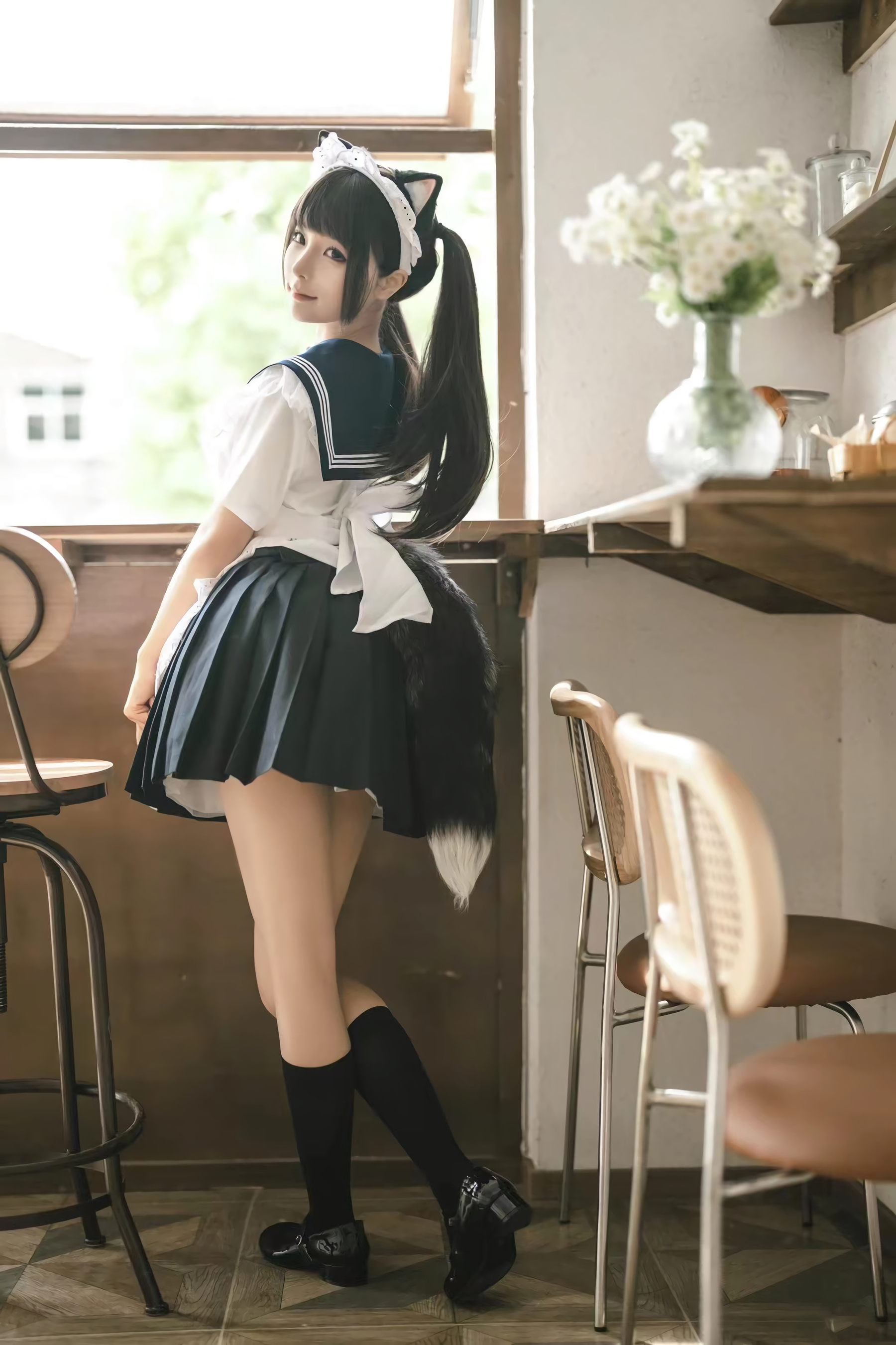 图片[3]-动漫博主蠢沫沫 – 猫猫女仆-蕾丝百合网-美图分享,Cosplay美图,私房写真,套图下载