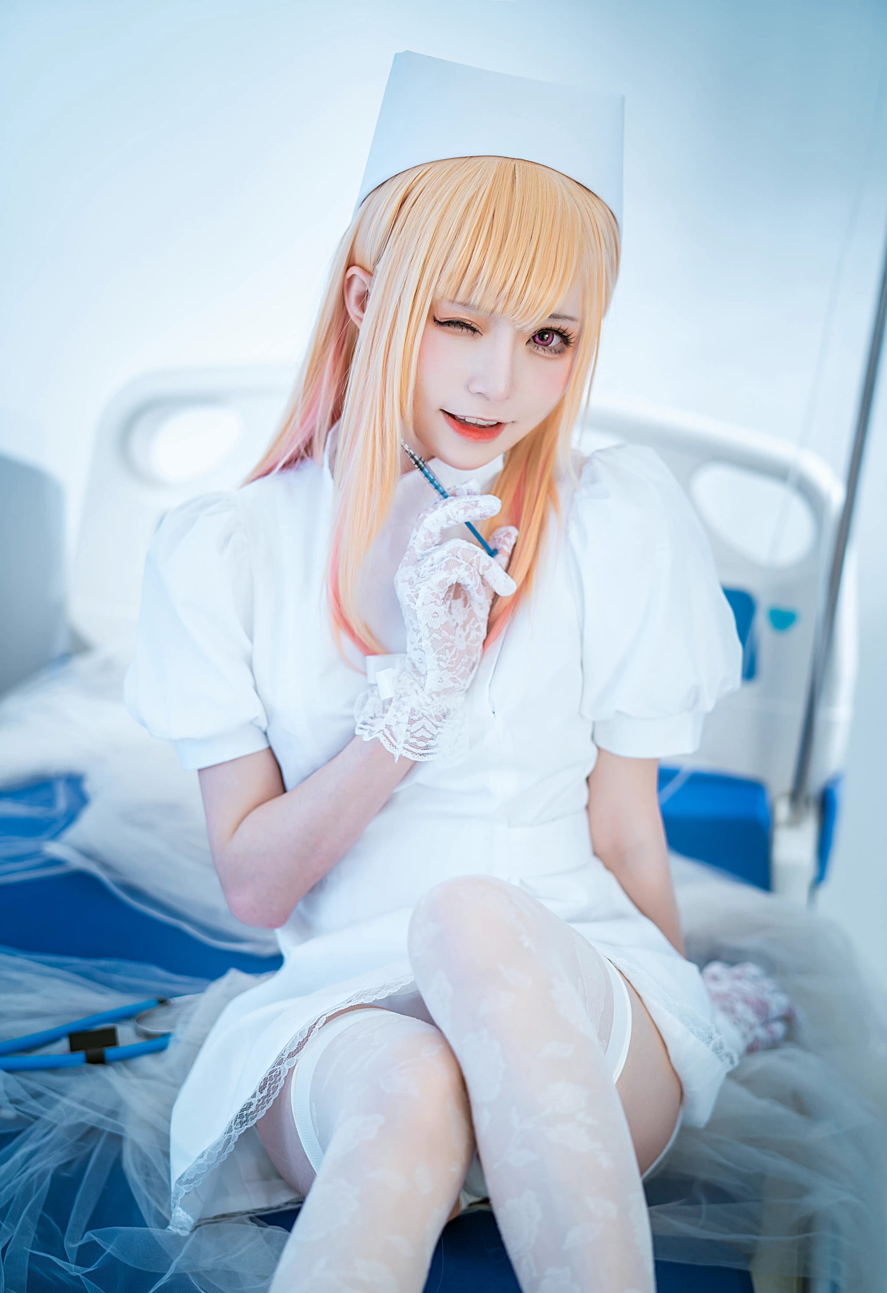 图片[7]-动漫博主Kitaro_绮太郎 – 喜多川海梦 白色护士-秀臀网-高品质图集网