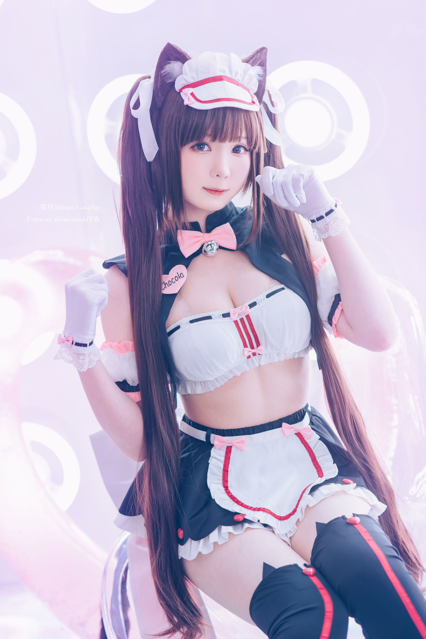 [福利COS] 微博妹纸霜月shimo – 巧克力赛车服-秀臀网-高品质图集网