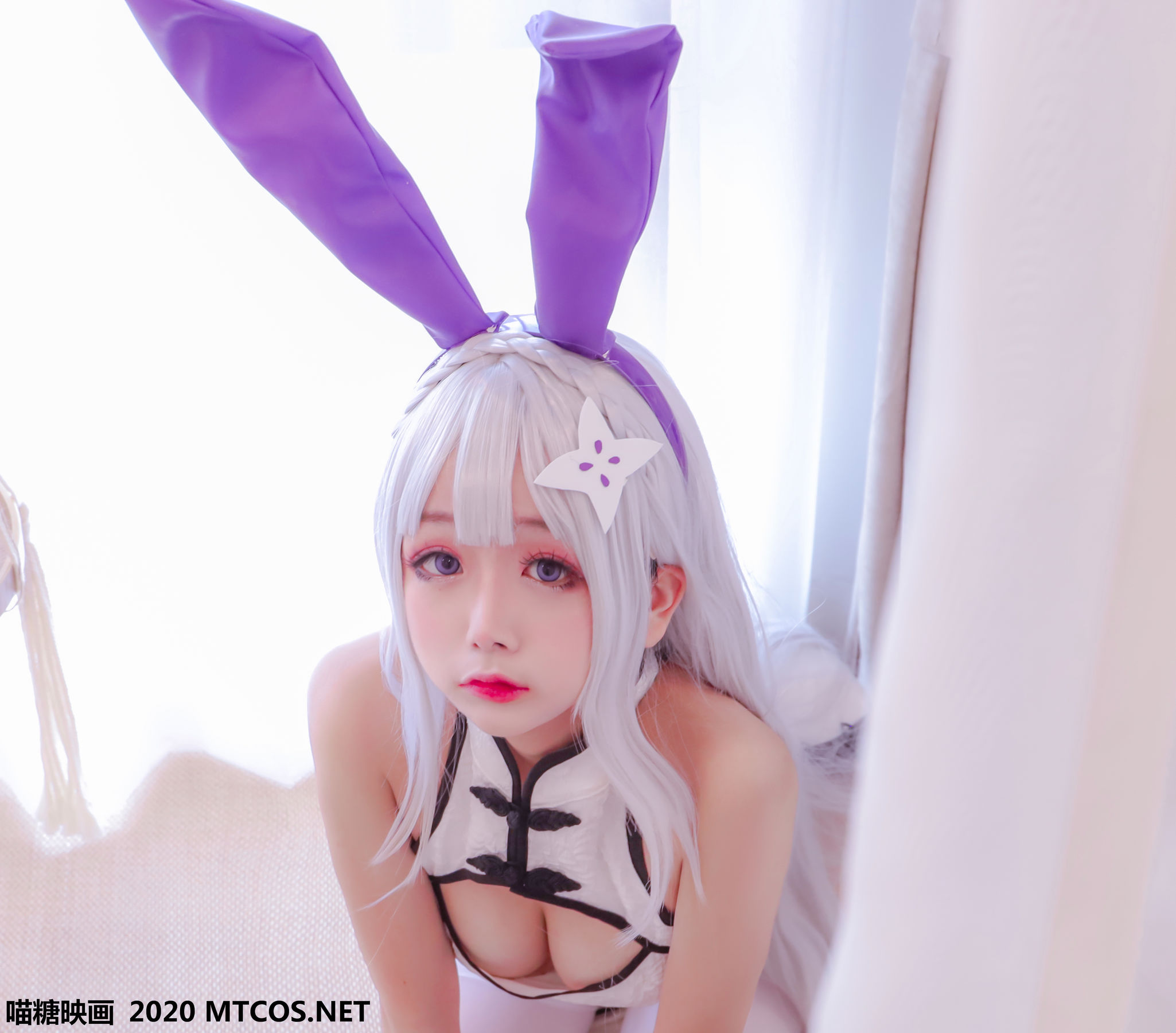 图片[7]-[喵糖映画] HML.008 日奈娇 旗袍艾米莉亚-ACG-二次元游戏动漫视频分享平台