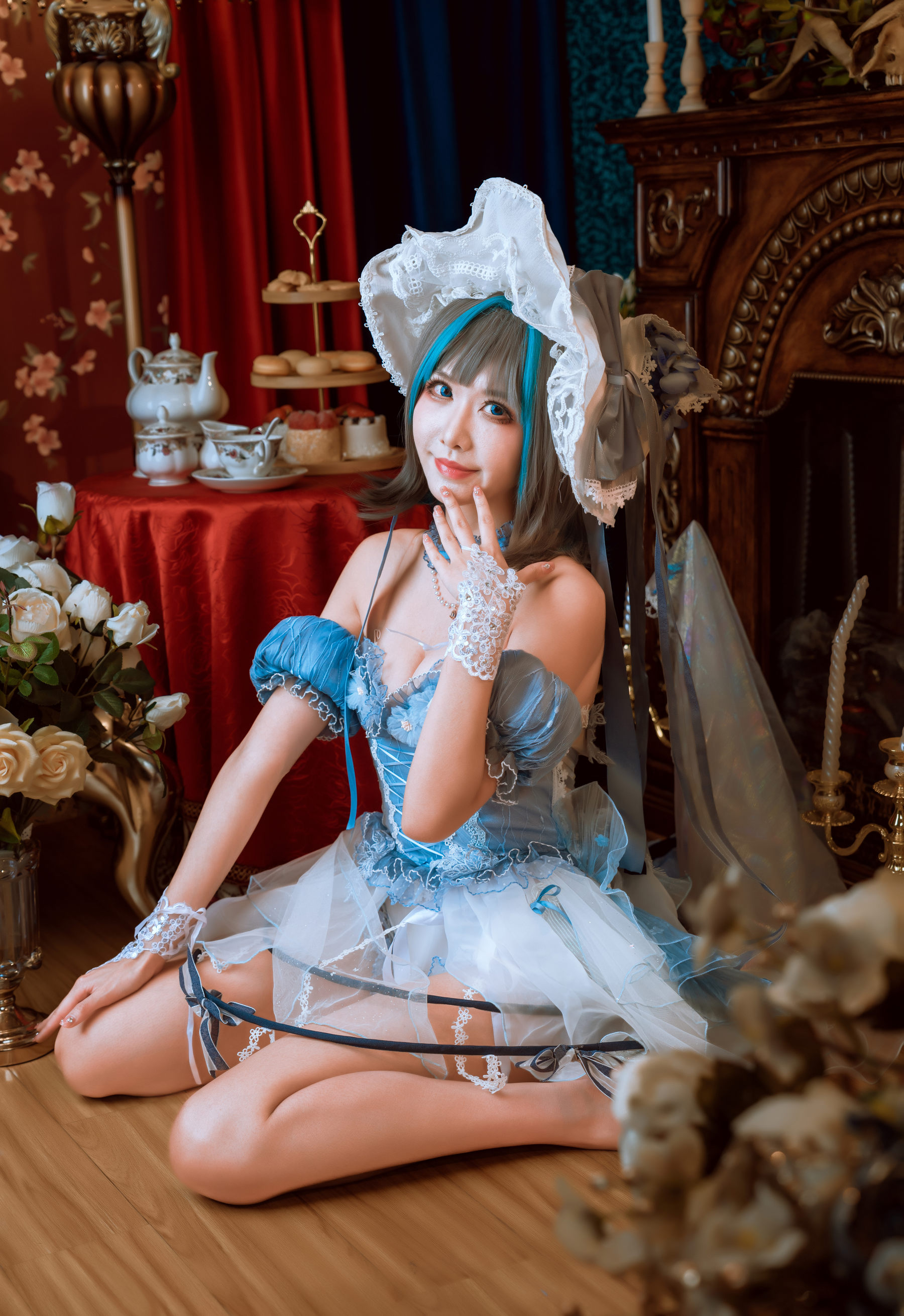 图片[2]-源纱希喵喵喵 – 柴郡猫猫-蕾丝百合网-美图分享,Cosplay美图,私房写真,套图下载