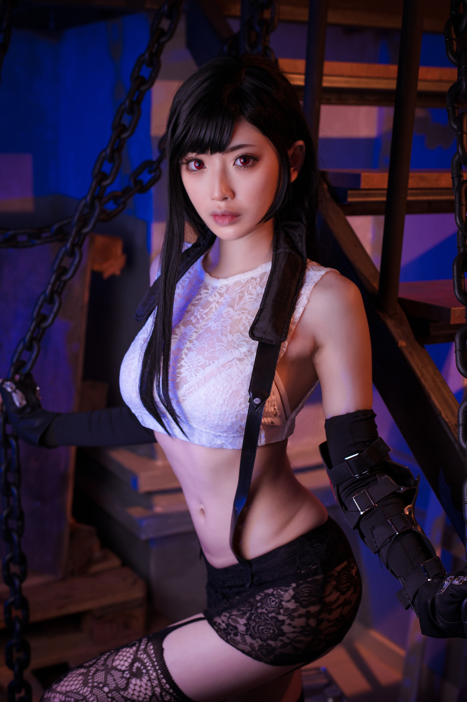 [网红COS] Kiyo – Tifa Lace-秀臀网-高品质图集网