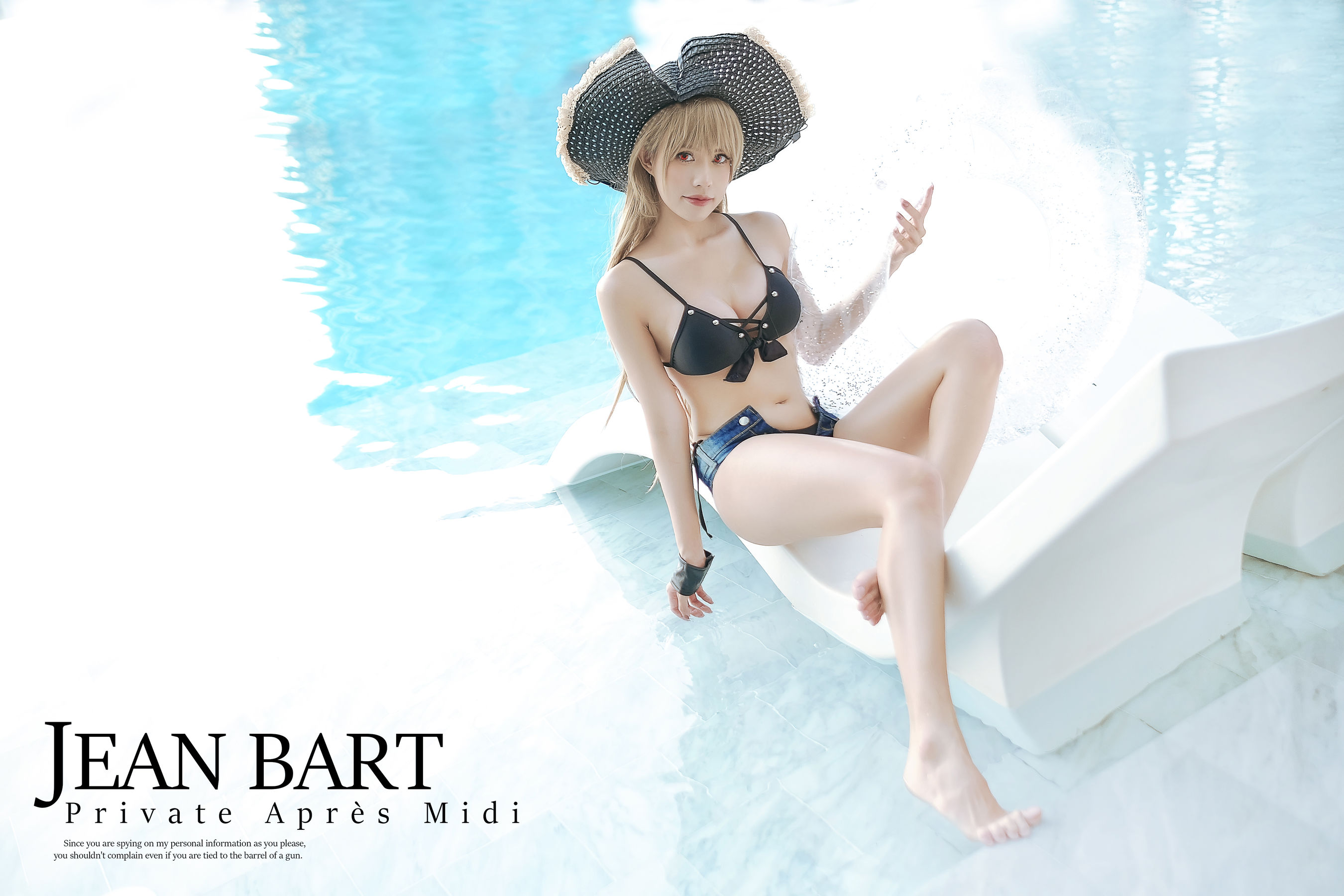 [福利COS] PingPing – Jean Bart Swimsuit-秀臀网-高品质图集网