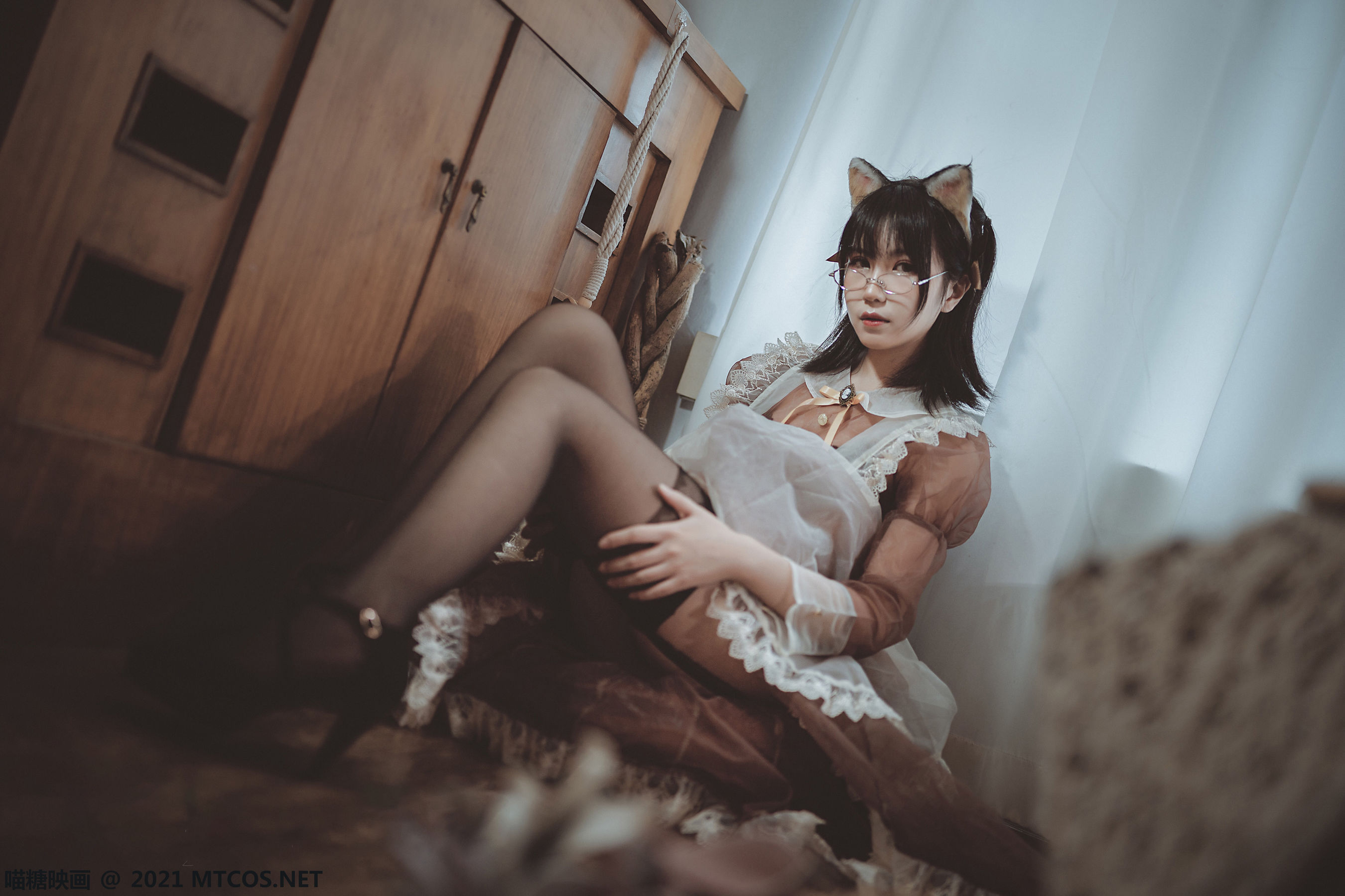 图片[9]-[喵糖映画] VOL.373 逐月su 猫耳女仆-秀臀网-高品质图集网