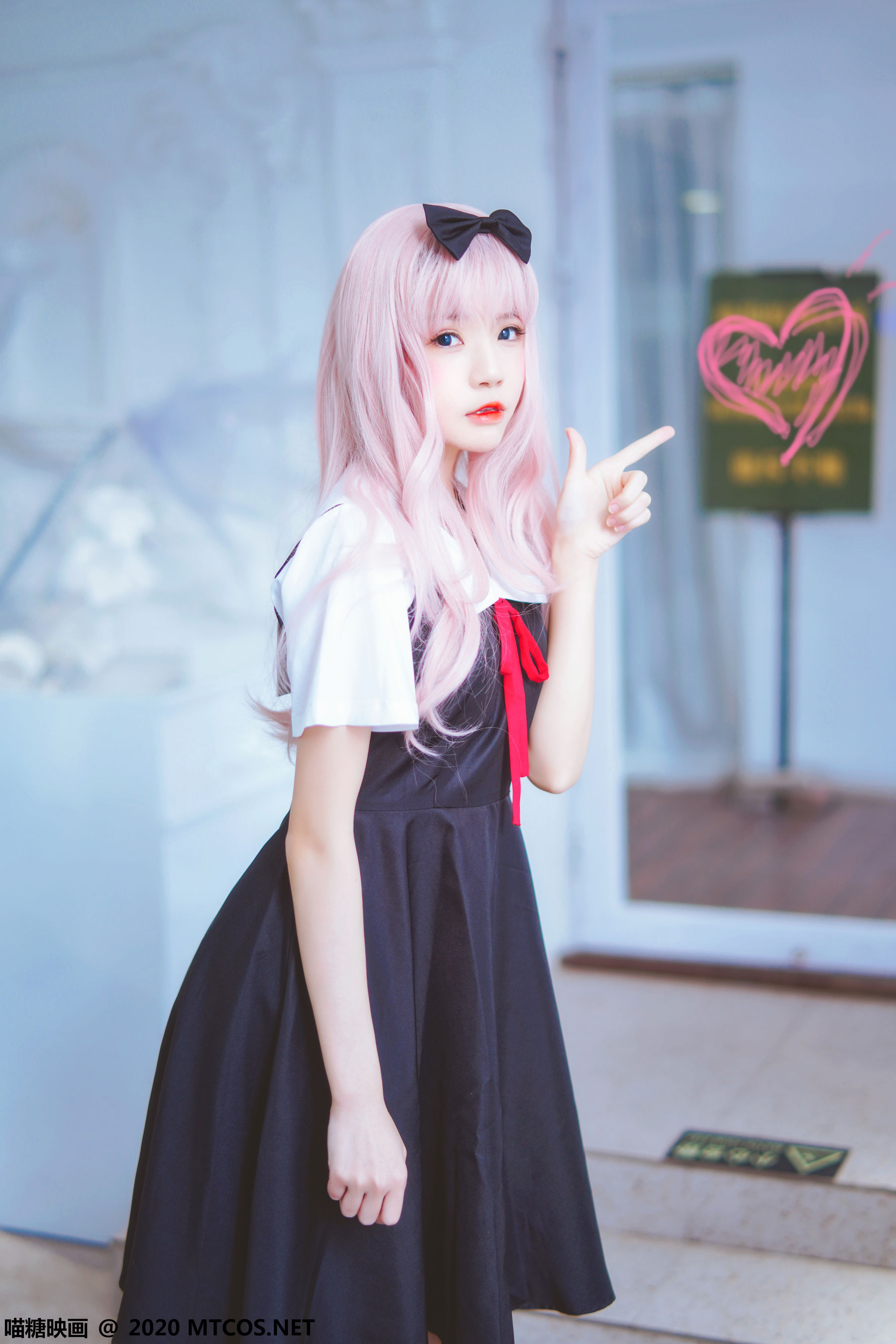 图片[9]-[喵糖映画] VOL.316 桜桃喵 藤原千花-秀臀网-高品质图集网