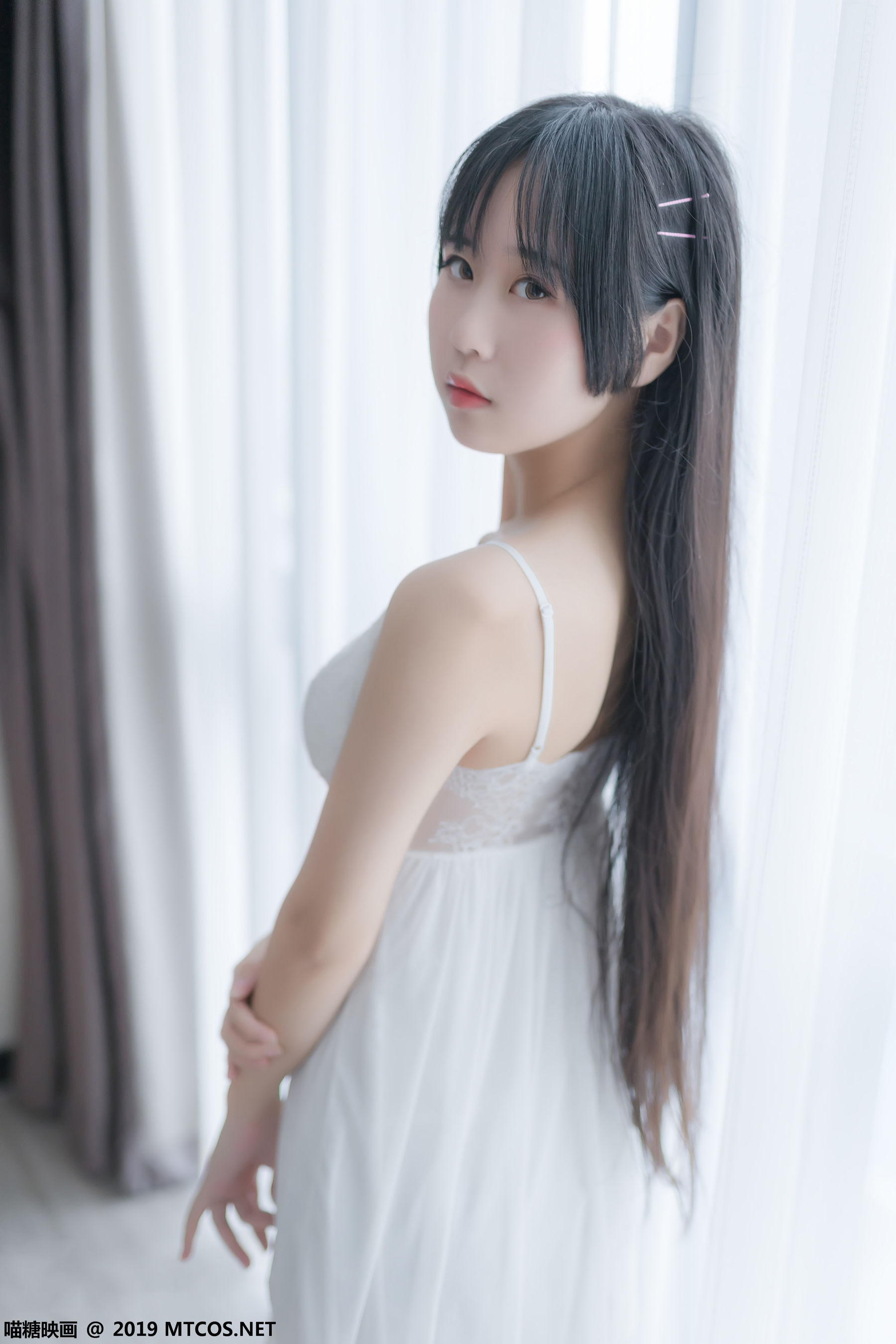 图片[4]-[喵糖映画] VOL.069 萌芽儿o0 – 白纱裙-蕾丝百合网-美图分享,Cosplay美图,私房写真,套图下载