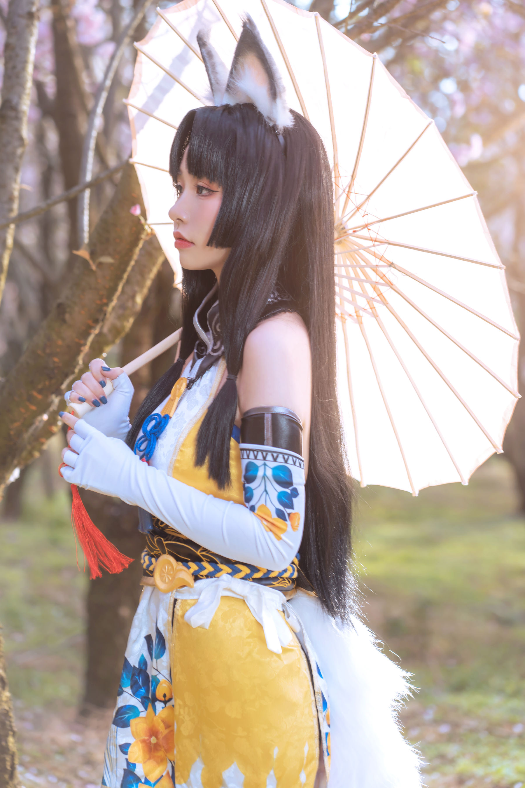 [福利COS] 爆机少女喵小吉 – 永劫无间 胡桃-秀臀网-高品质图集网