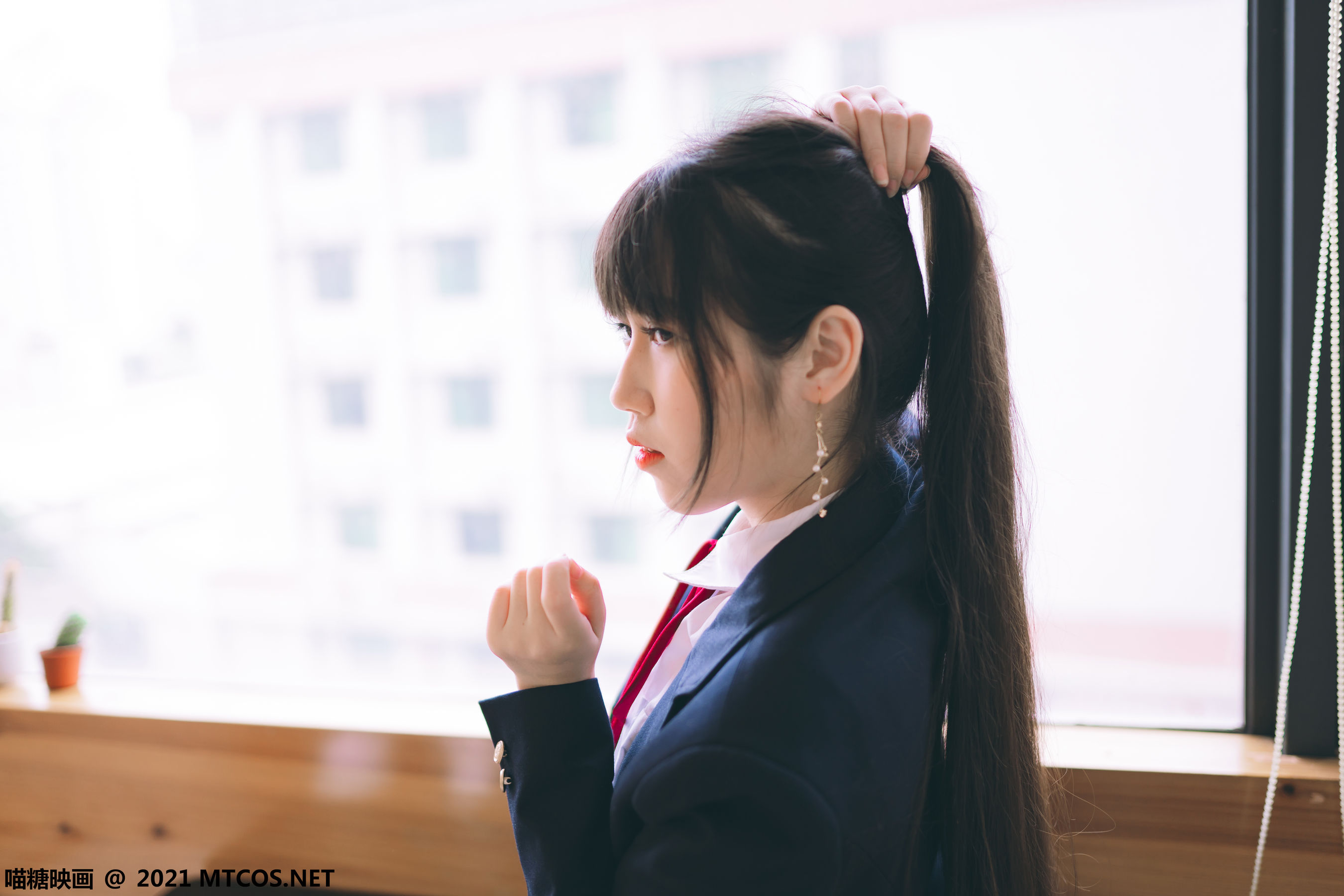 图片[8]-[喵糖映画] VOL.360 不呆猫 – JK西装-秀臀网-高品质图集网