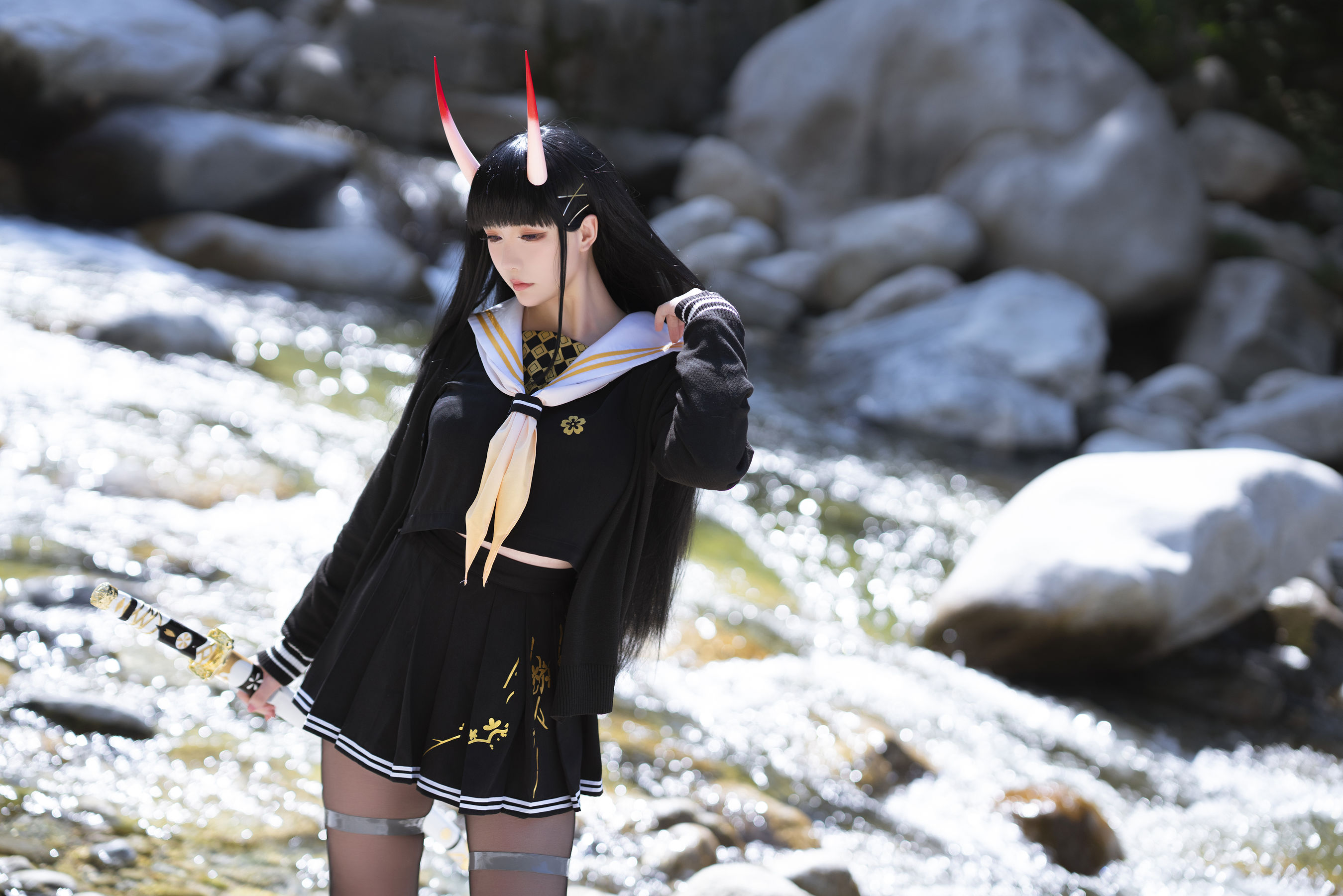 [福利COS] Coser小姐姐星之迟迟 – 碧蓝航线能代-秀臀网-高品质图集网