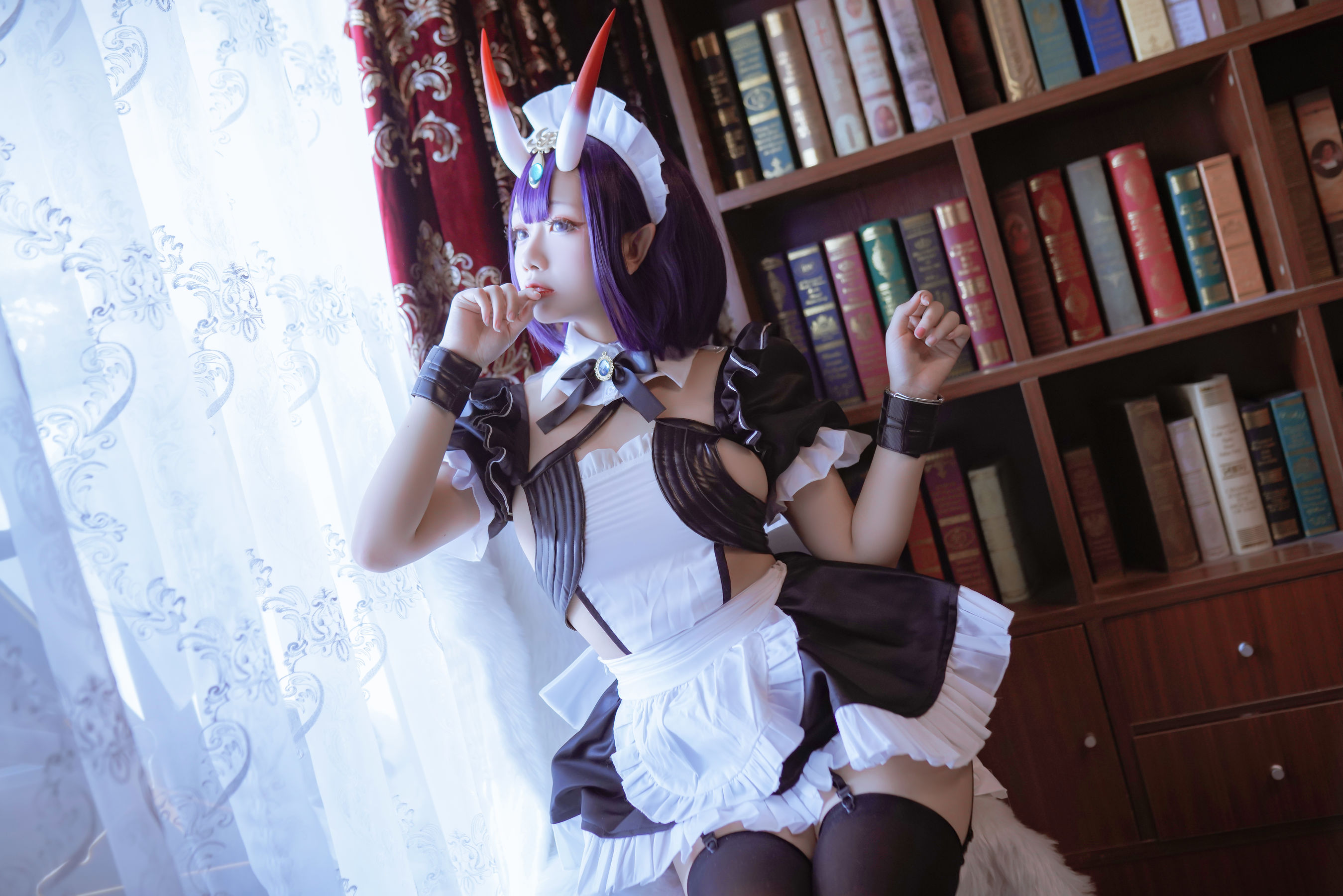 图片[4]-[喵糖映画] VOL.129 日奈娇《酒吞女仆》-蕾丝百合网-美图分享,Cosplay美图,私房写真,套图下载