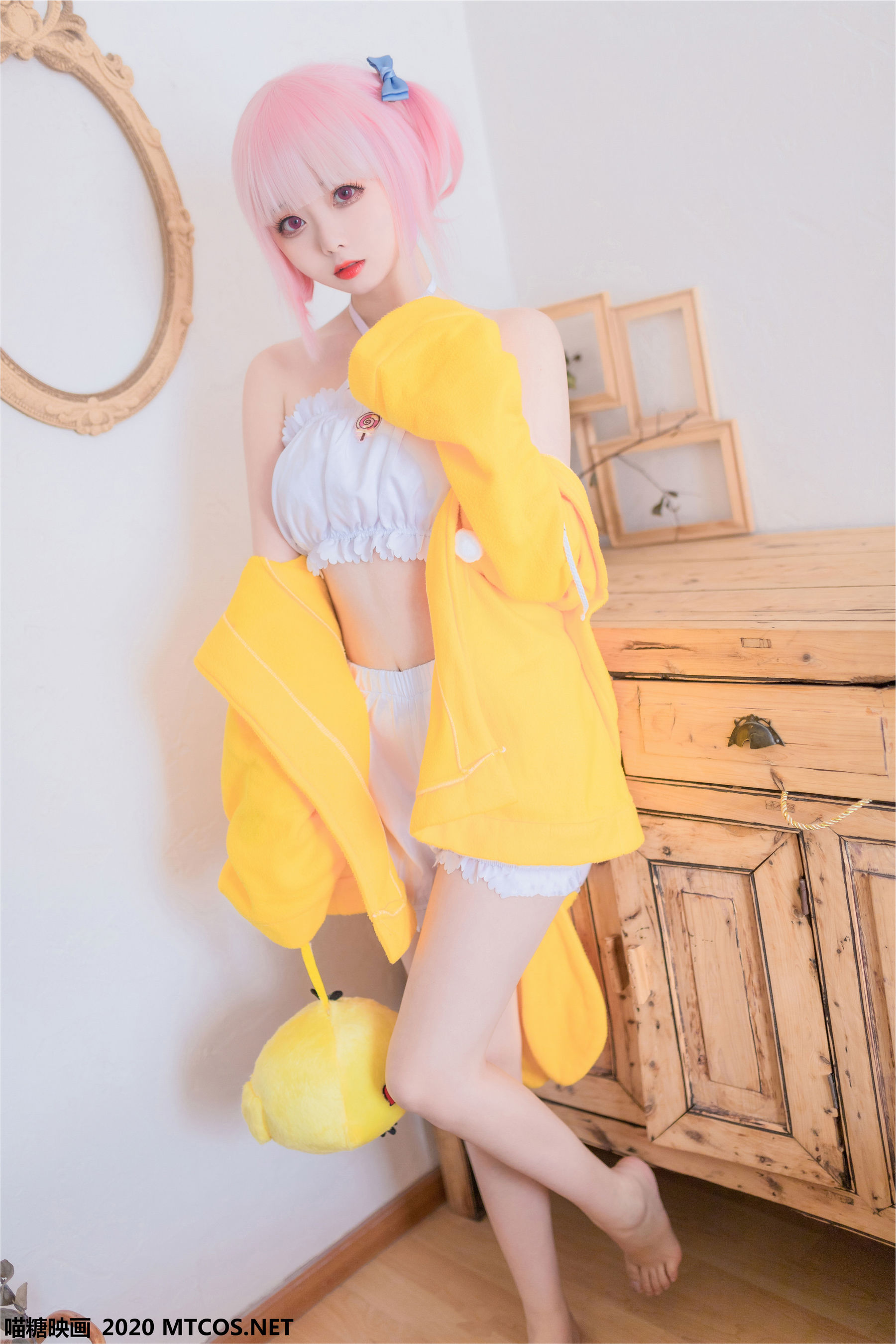 图片[7]-[喵糖映画] VOL.134 嶋葵 贪睡的嶋葵-秀臀网-高品质图集网