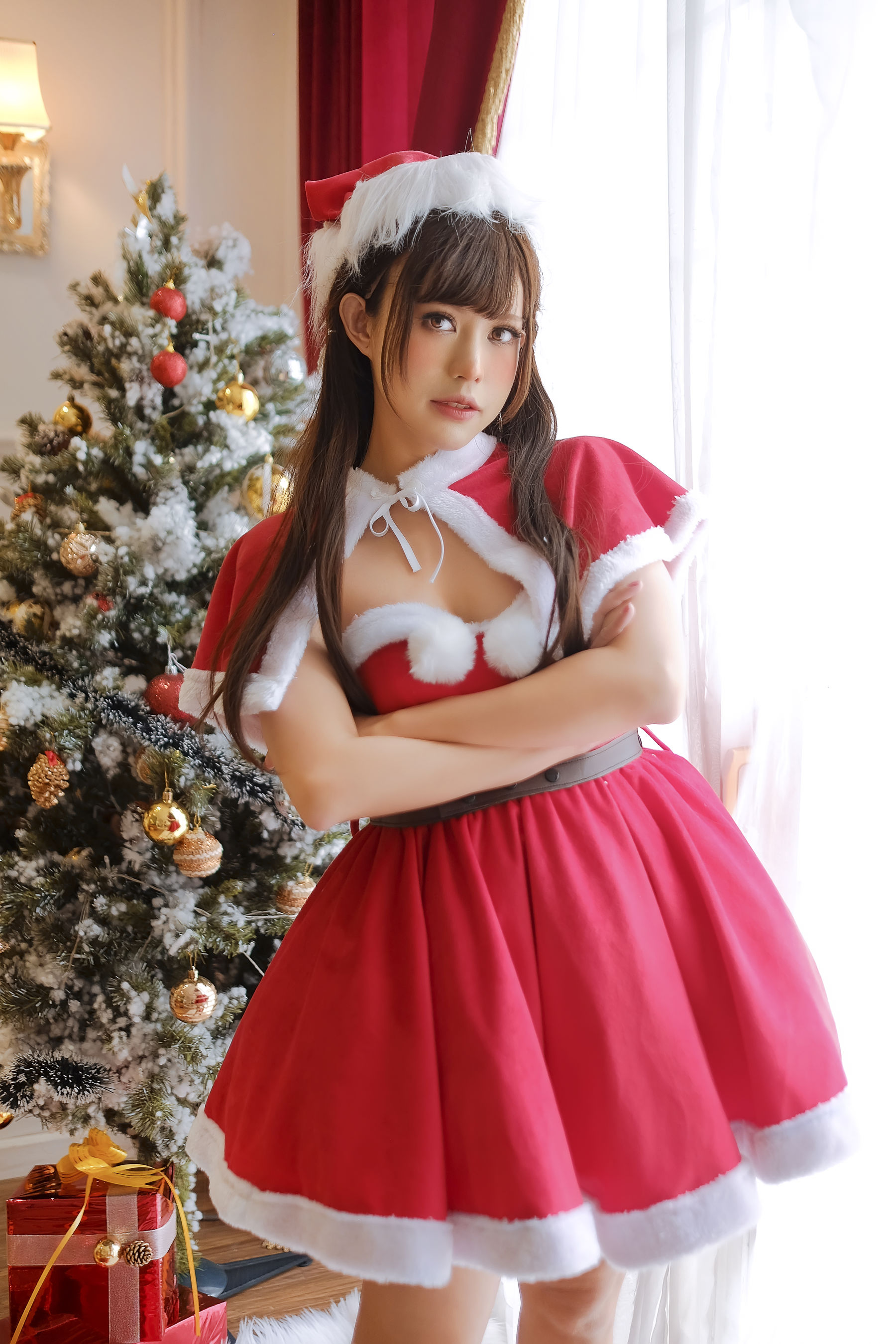 [福利COS] PingPing – bonus XMAS set-秀臀网-高品质图集网