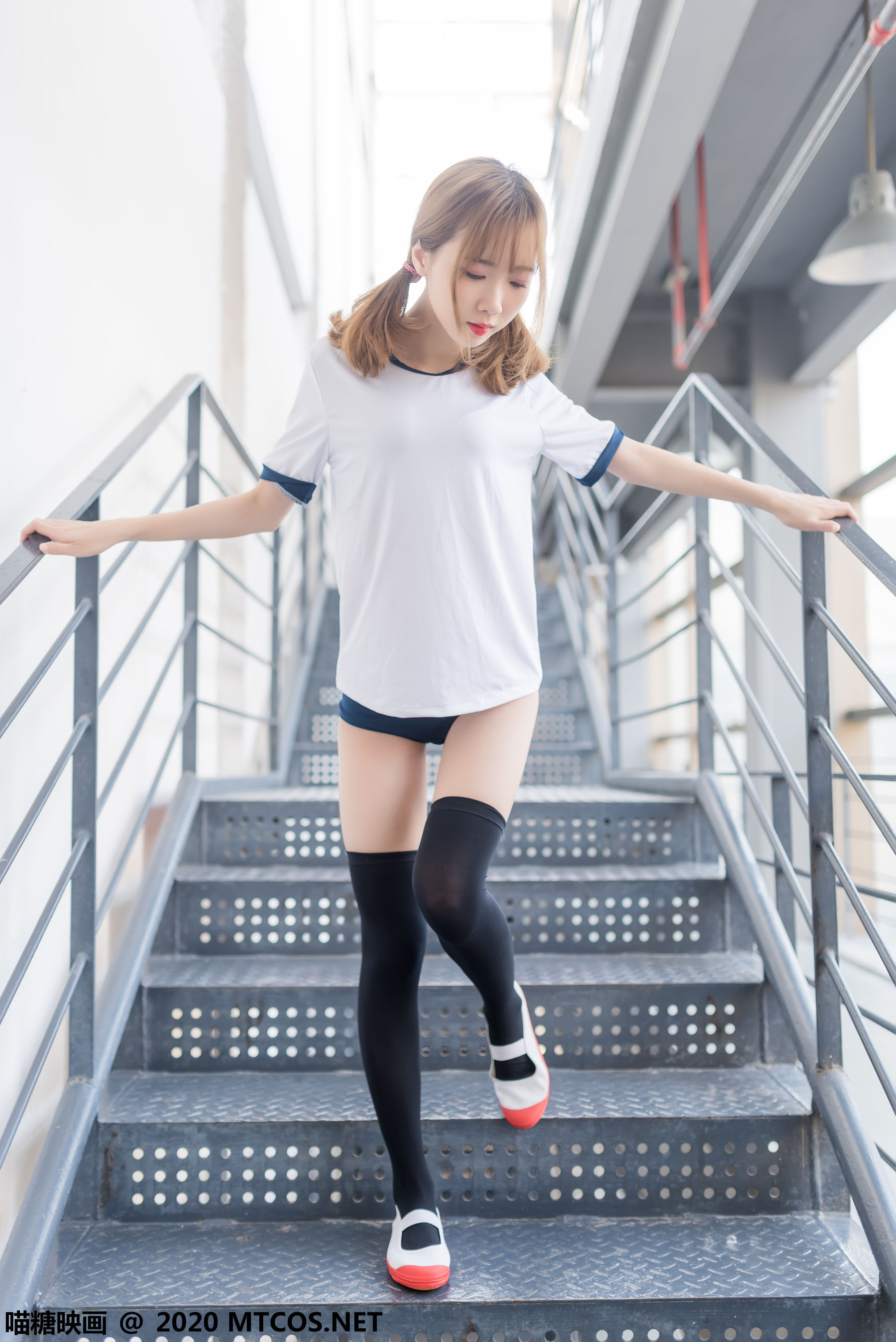 图片[9]-[喵糖映画] VOL.219 九曲Jean 运动体操服-秀臀网-高品质图集网