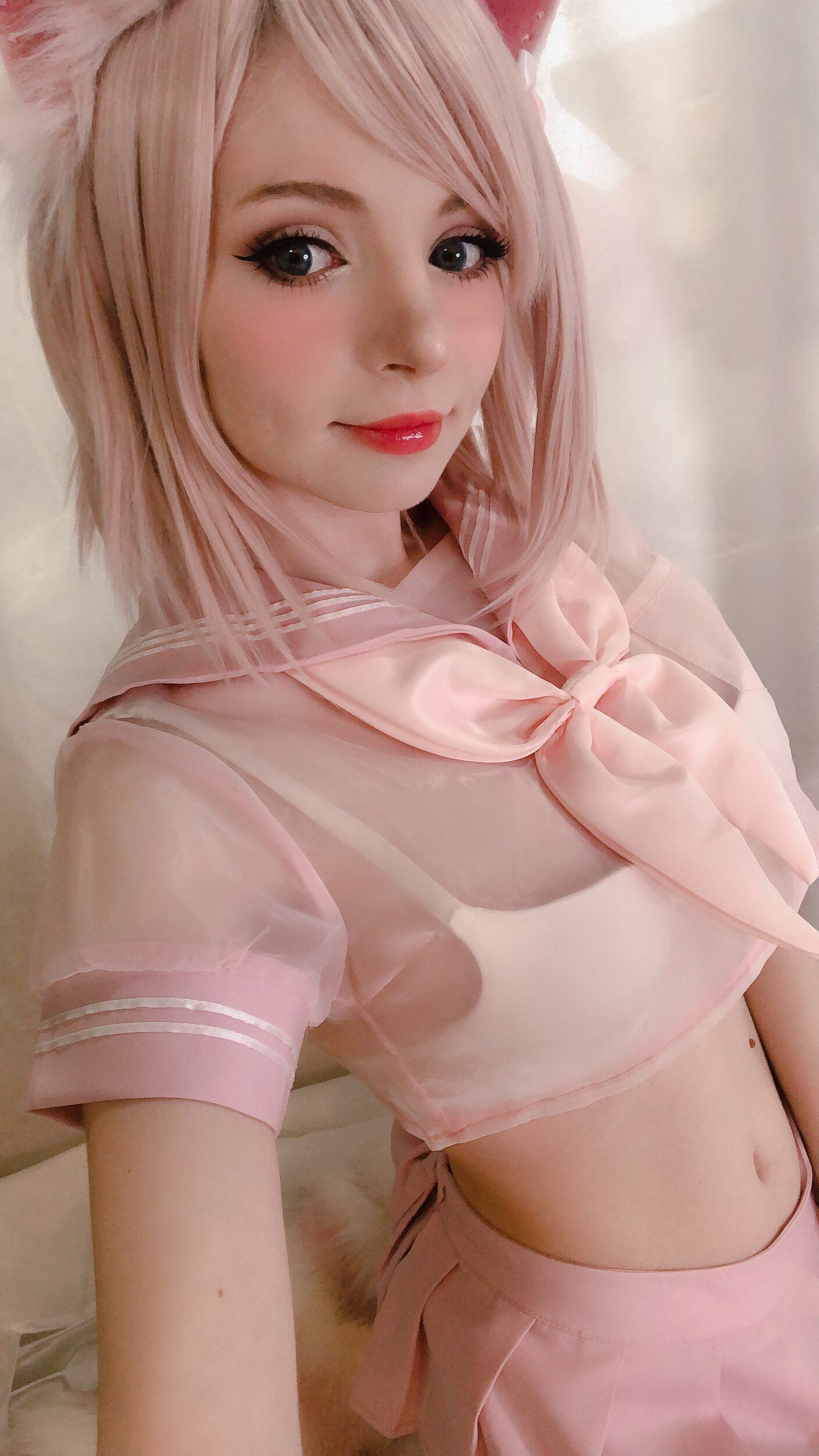 [福利COS] Peach milky – Cotton-秀臀网-高品质图集网