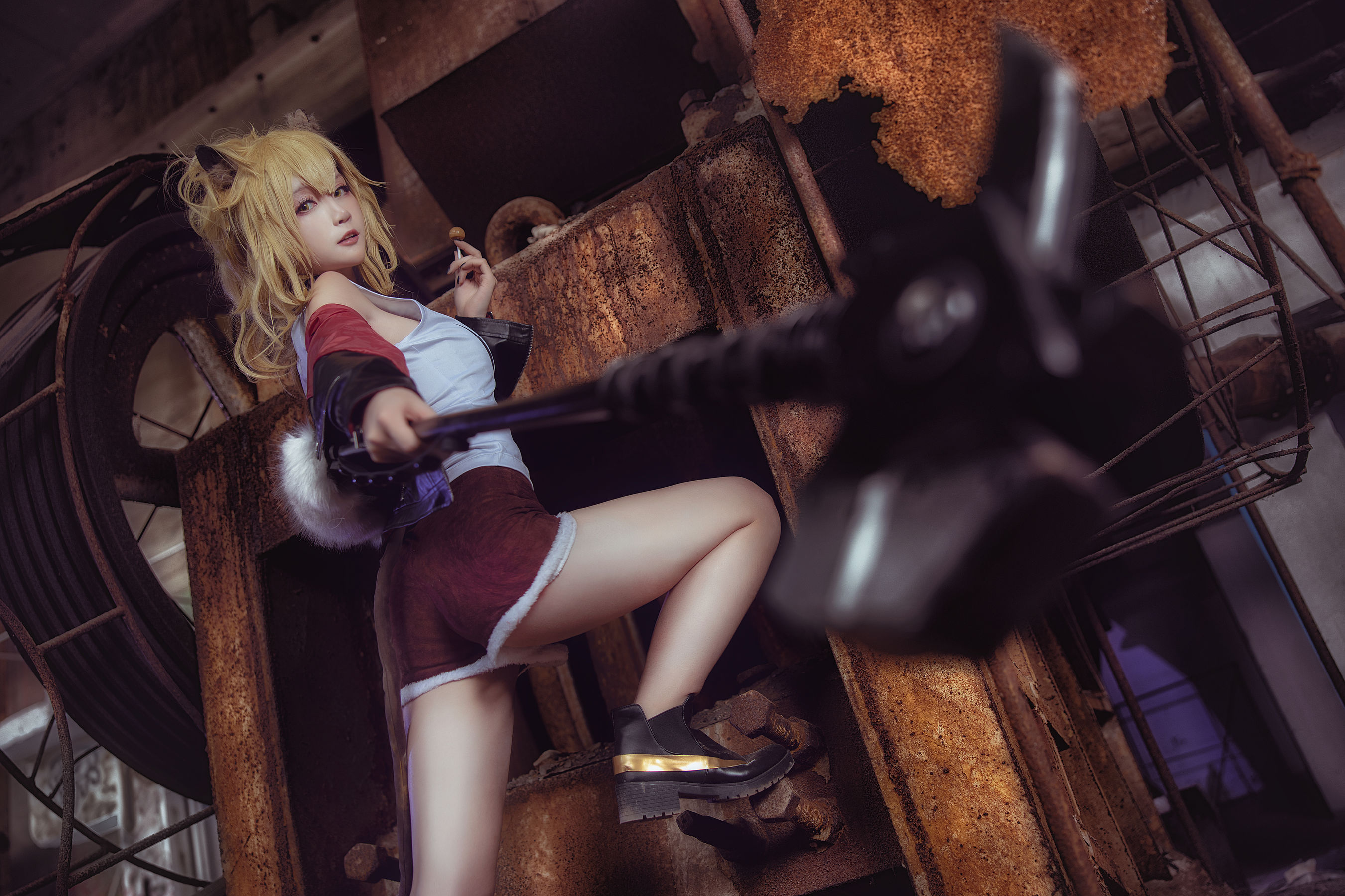[Cosplay写真] 萌宠博主yui金鱼 – 推进之王-秀臀网-高品质图集网