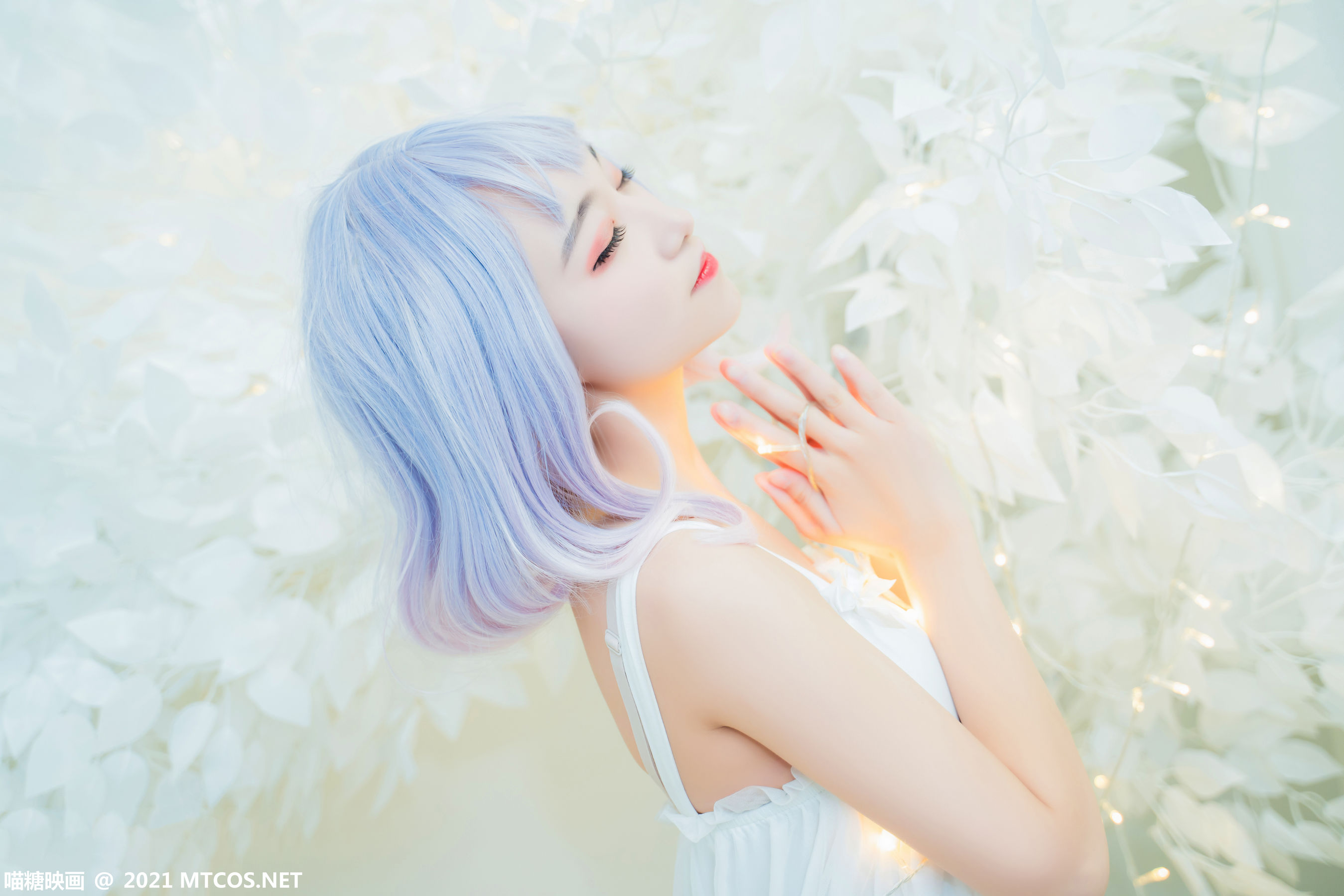 图片[8]-[喵糖映画] VOL.411 白纱裙-秀臀网-高品质图集网